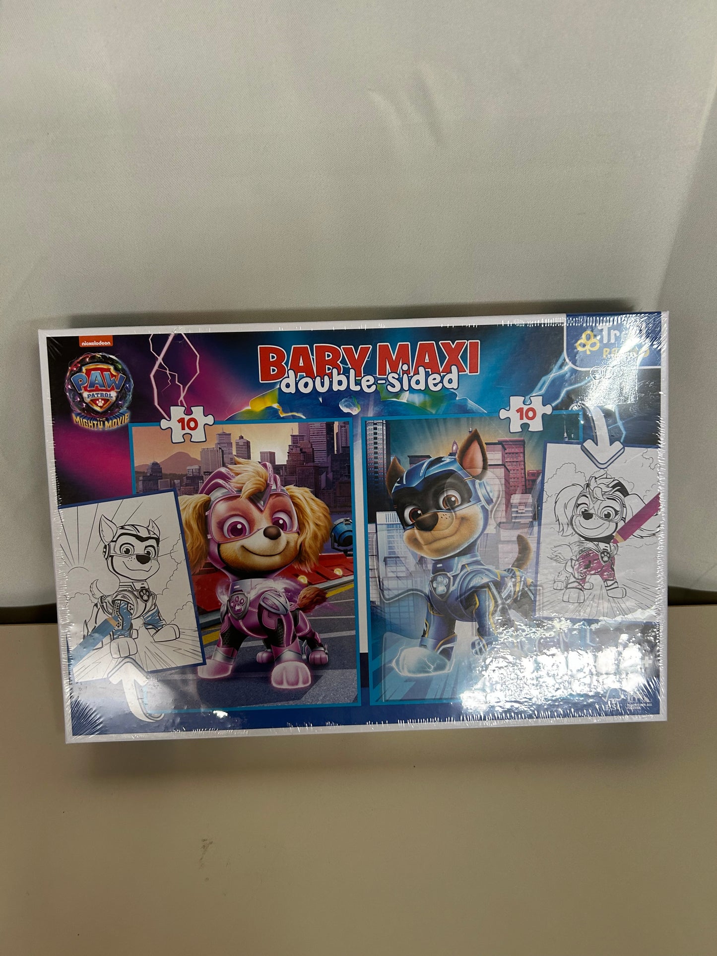 Treffl Paw patrol Puzzle 2 stück mit je 10 Teile