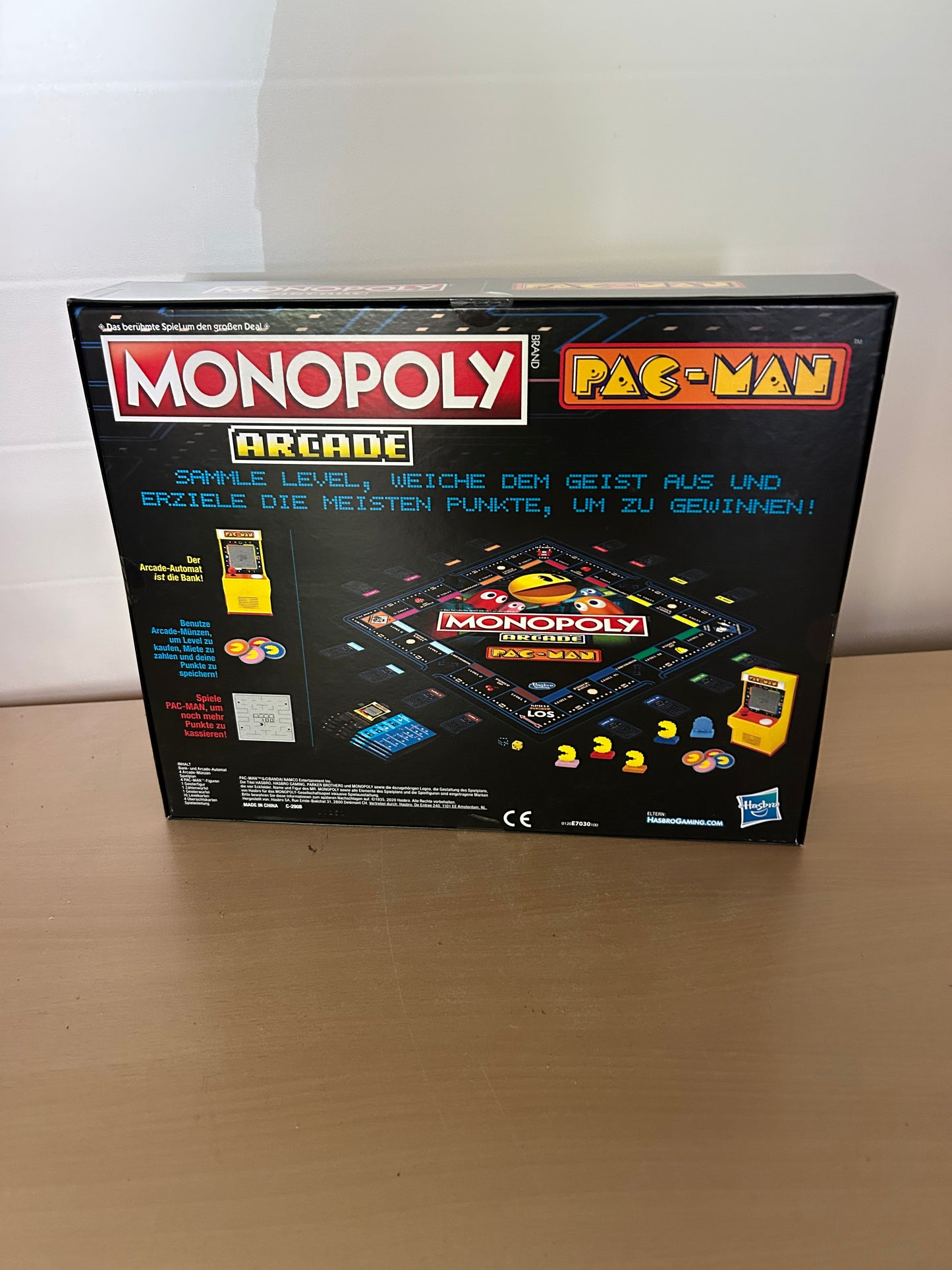 Hasbro Monopoly Arcade Pac-Man Pacman Gesellschaftsspiel NEU OVP