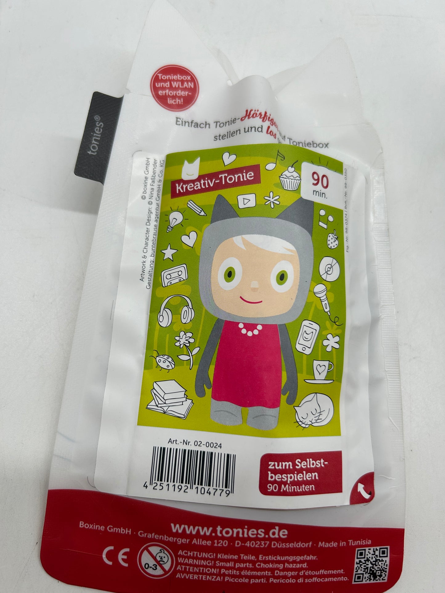 Tonies Tonie Kreativ Tonie Oma Grau neu