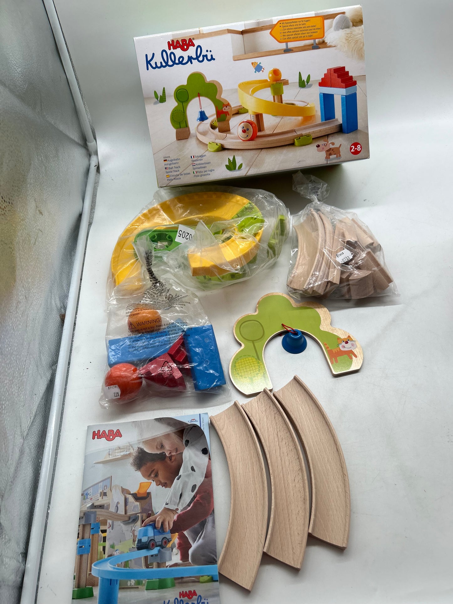 HABA Kugelbahn Kullerbü Kringelbahn Bware nur OVP Geöffnet