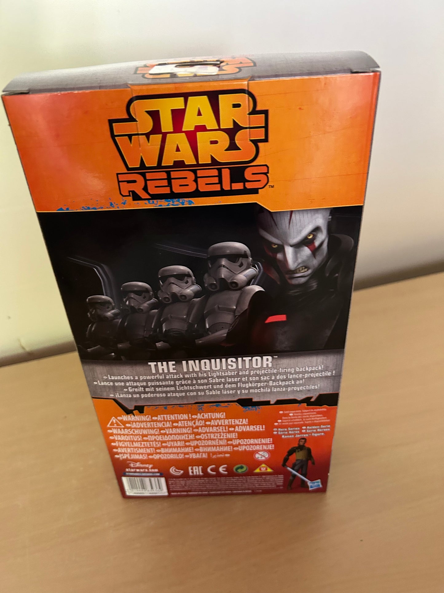 Star Wars Rebels - The Inquisitor - Hasbro Hero Series - A8562- 12 "