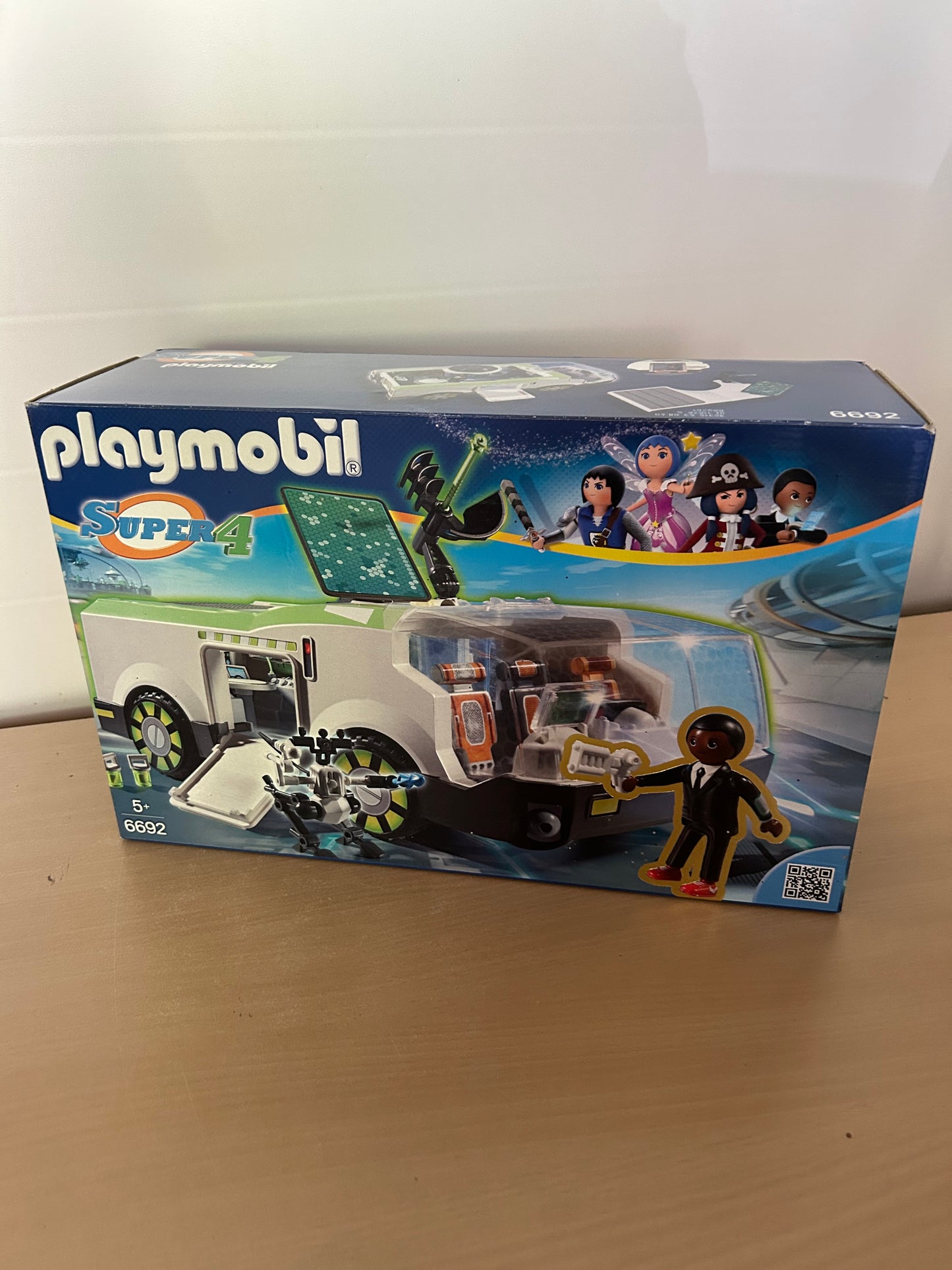 Playmobil 6692 Auto Techno Chamäleon Agent Gene Figur Zubehör Agenten NEU OVP