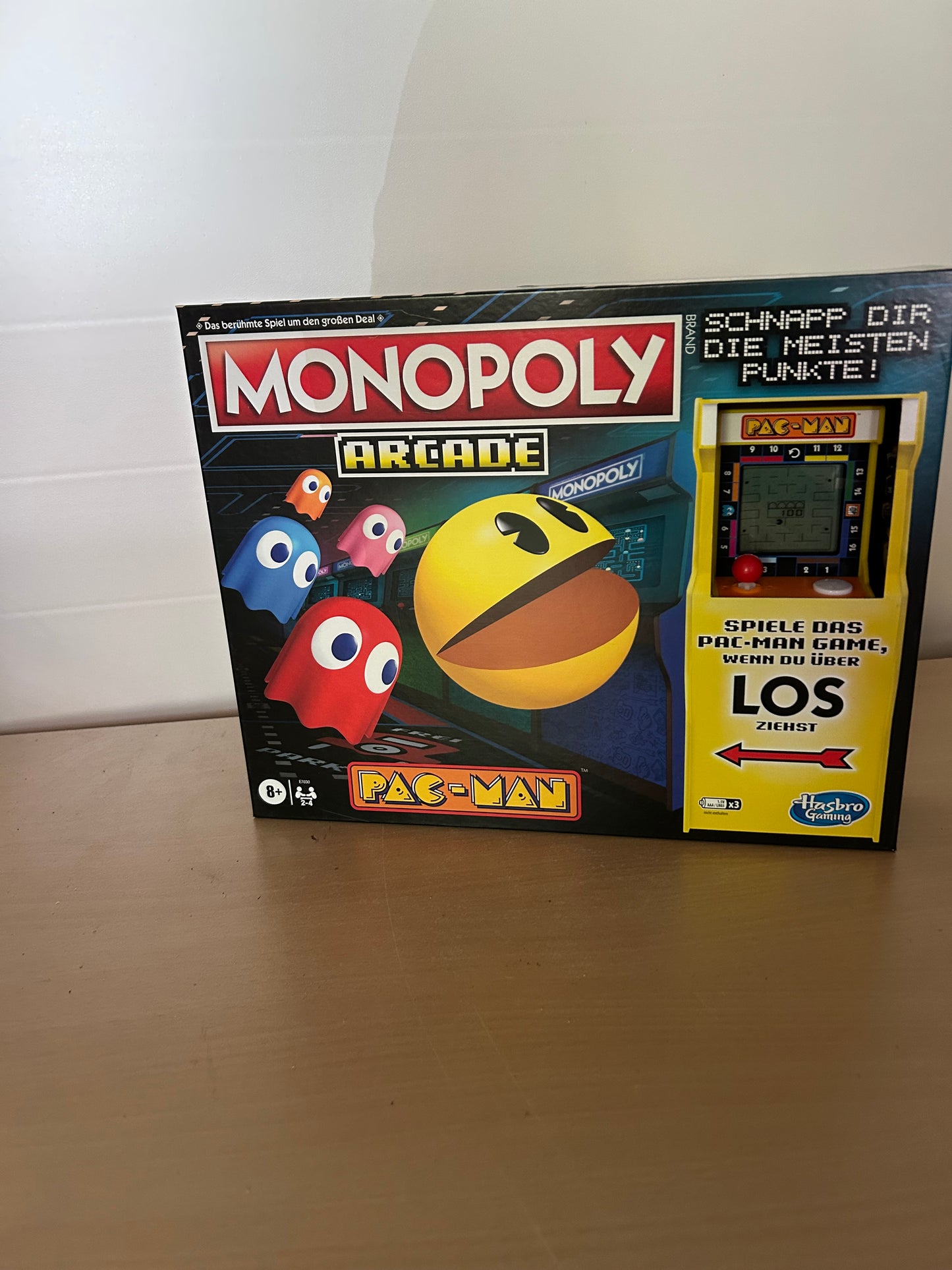 Hasbro Monopoly Arcade Pac-Man Pacman Gesellschaftsspiel NEU OVP
