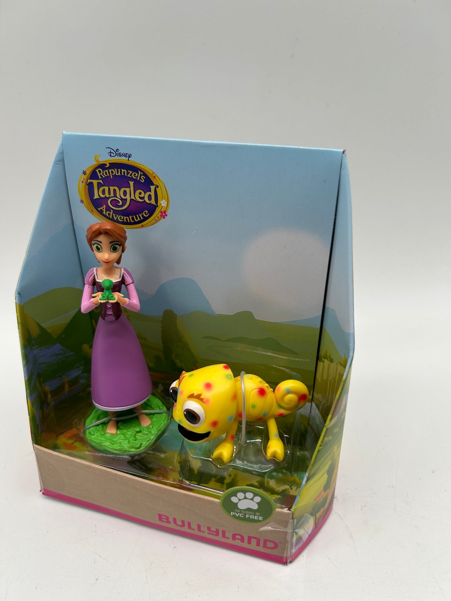Bullyland Disney Rapunzle - Pascal 10 cm und 3,5 cm Groß NEU
