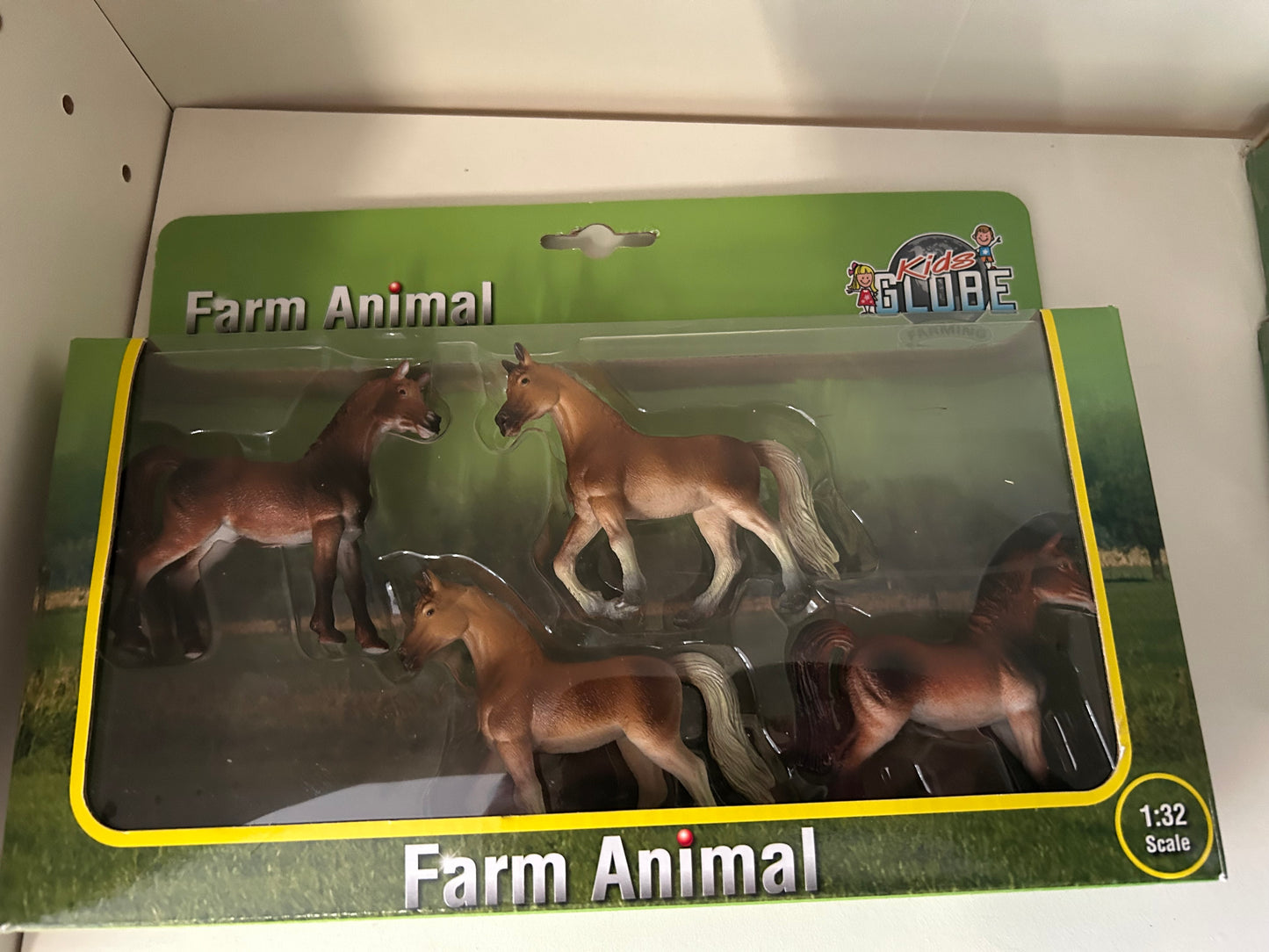 Kids Grobe Farm Tiere Pferde neu 4er set