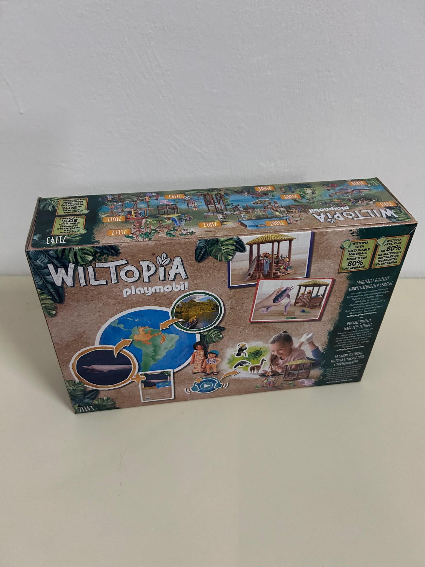 PLAYMOBIL Wiltopia 71143 – Paddeltour mit Flussdelfinen – Neu & OVP