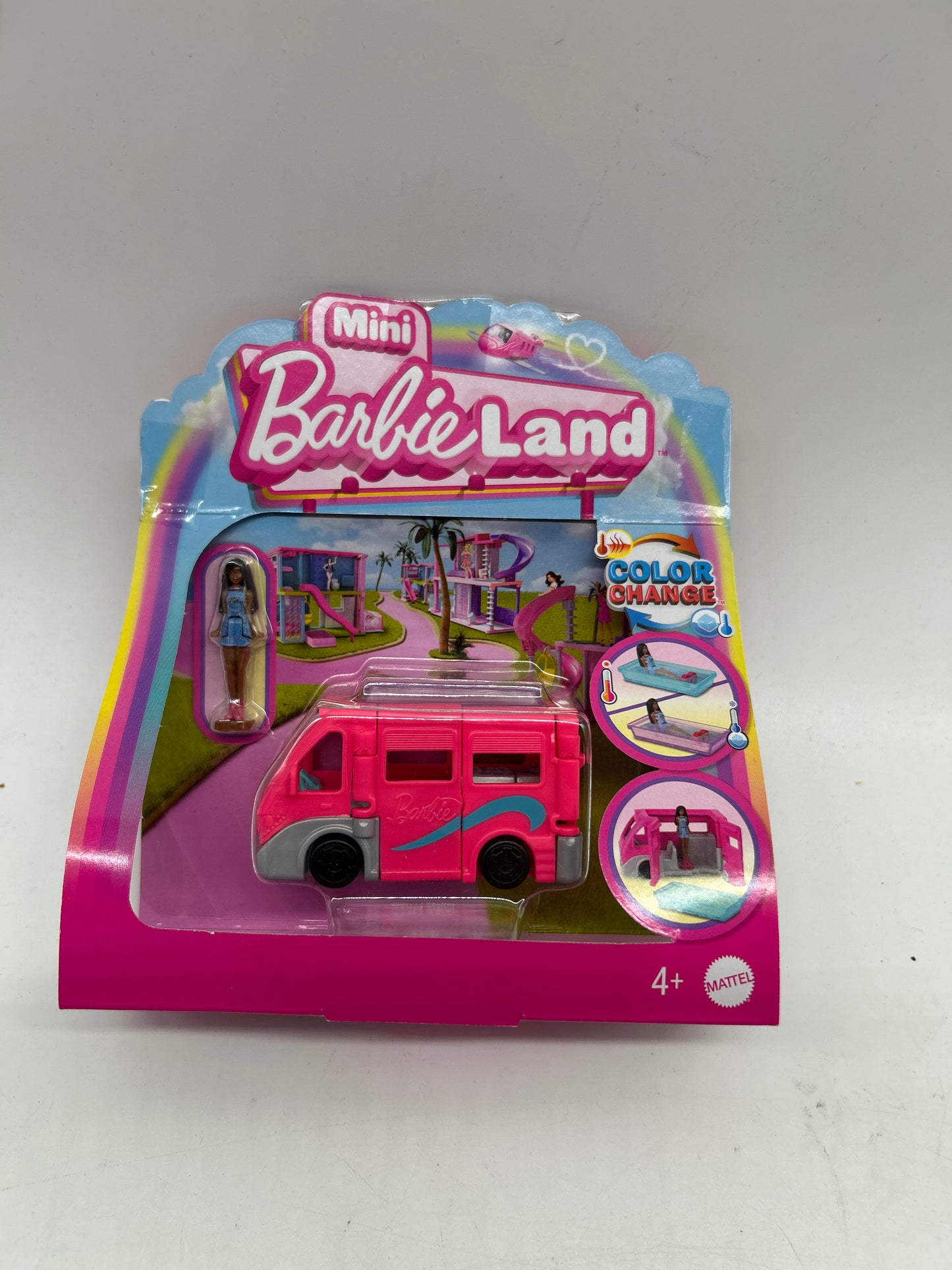 BARBIE Mini Barbie Land - Camper Auto Rot - NEU OVP Barbieland