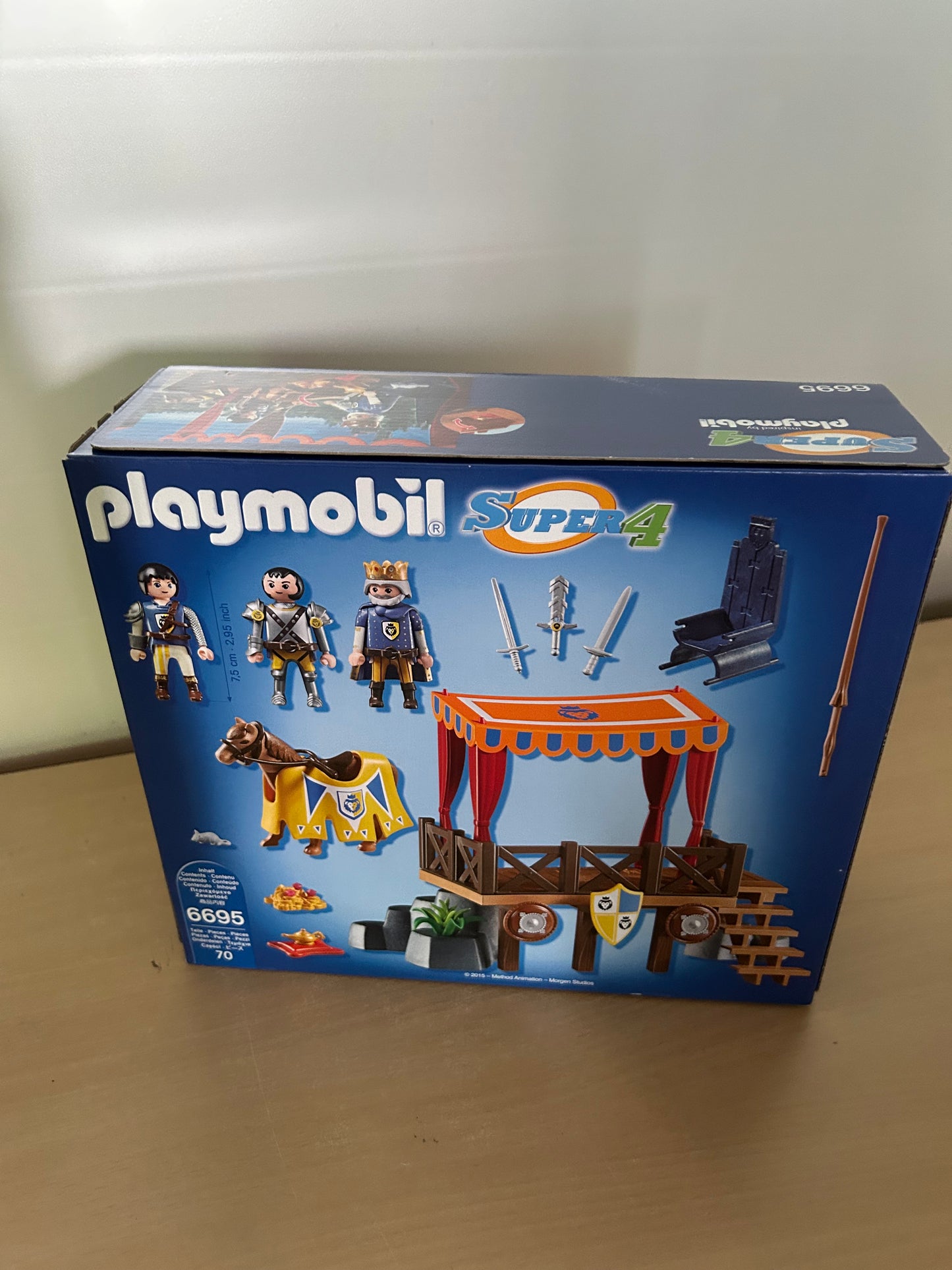 PLAYMOBIL 6695 - Königstribüne mit Alex Neu OVP