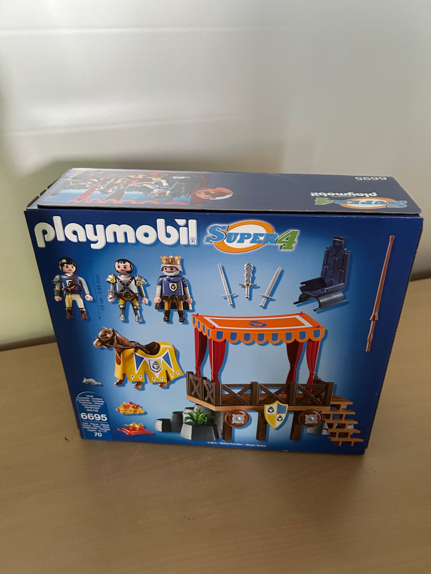 PLAYMOBIL 6695 - Königstribüne mit Alex Neu OVP