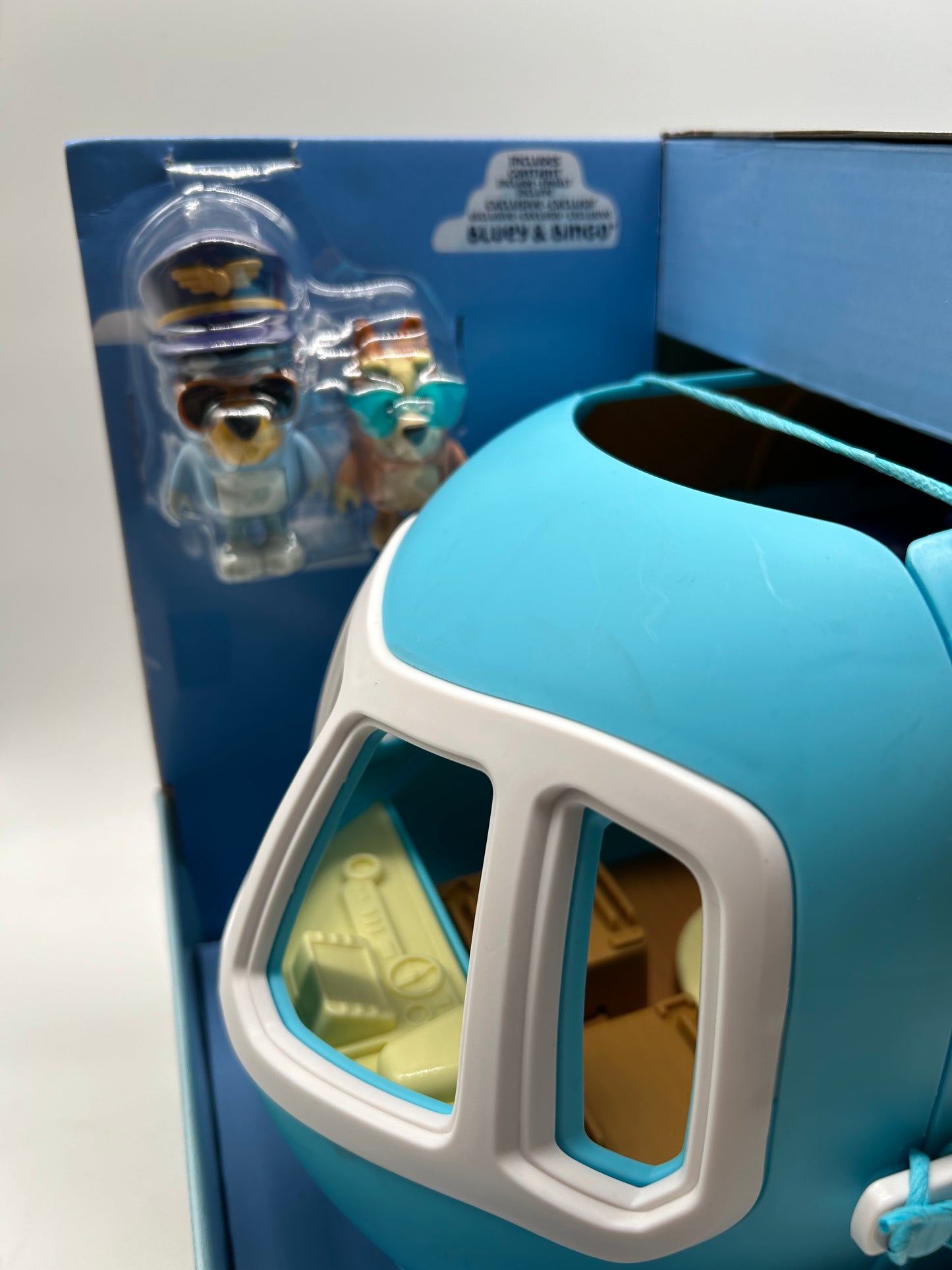 Bluey Flugzeug 3-in-1-Verwandlungsspielset, 25+ Soundfunktionen, Ab 3+