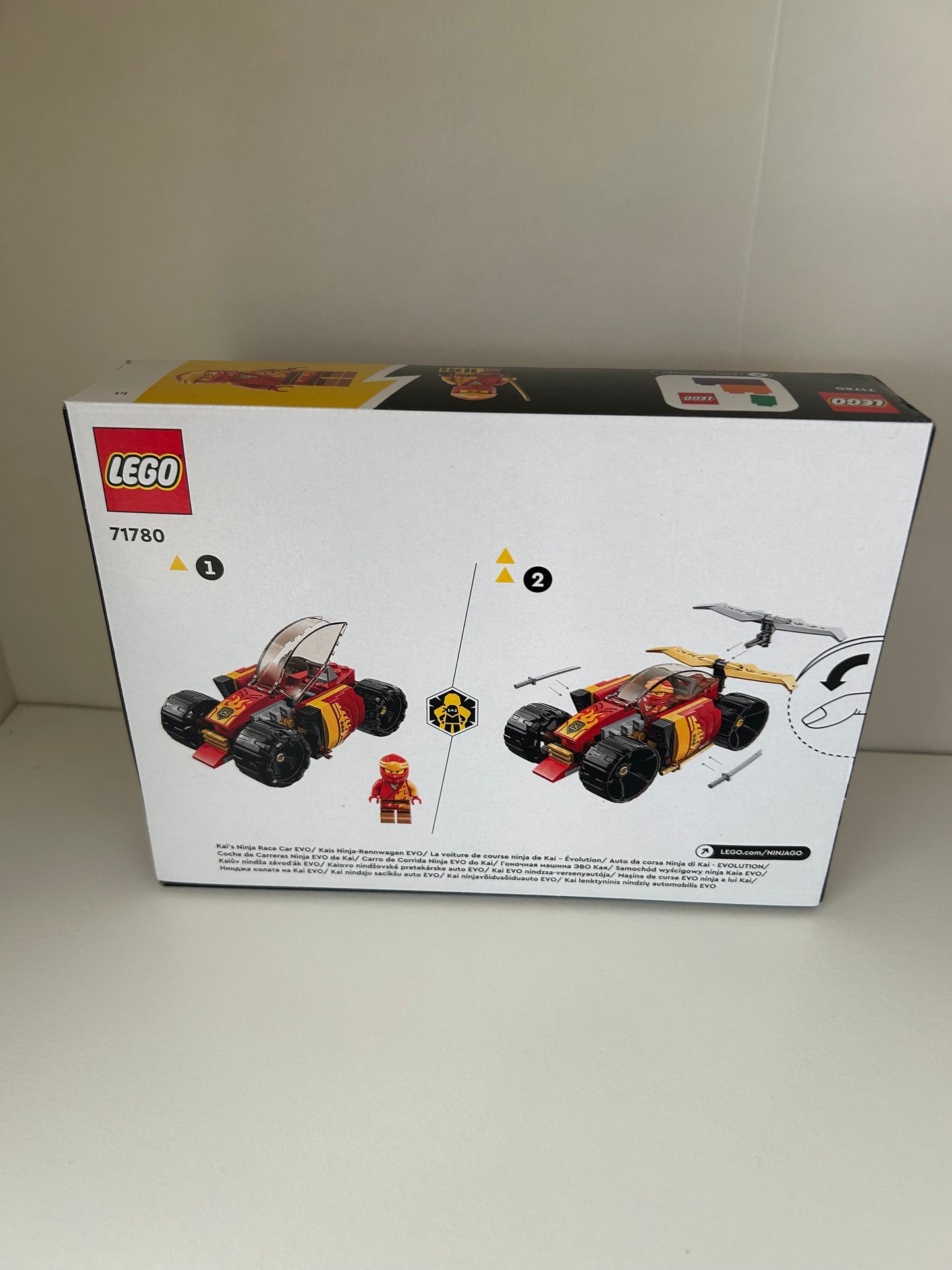 Lego Ninjago Kais Ninja Rennwagen 71780