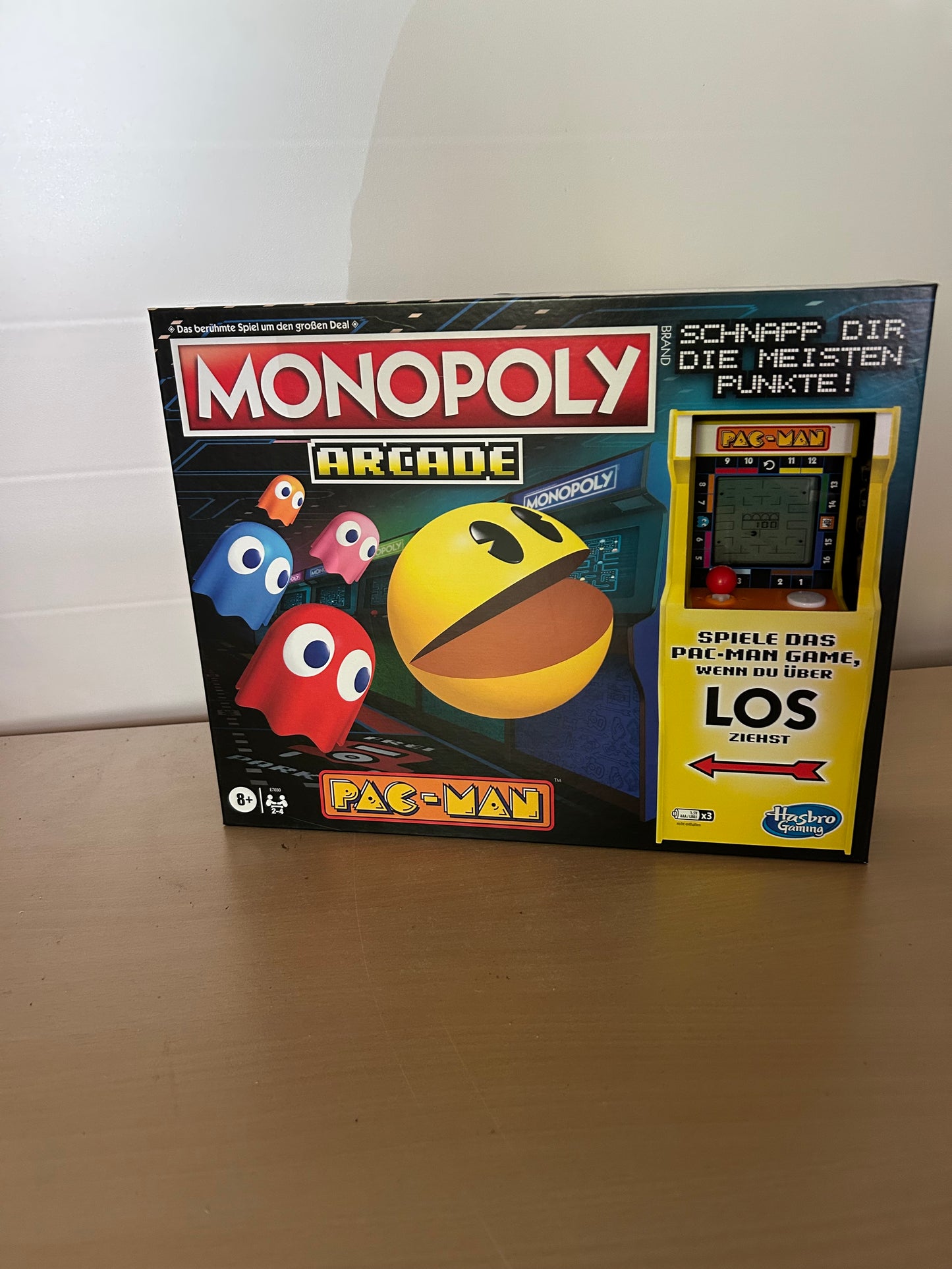Hasbro Monopoly Arcade Pac-Man Pacman Gesellschaftsspiel NEU OVP
