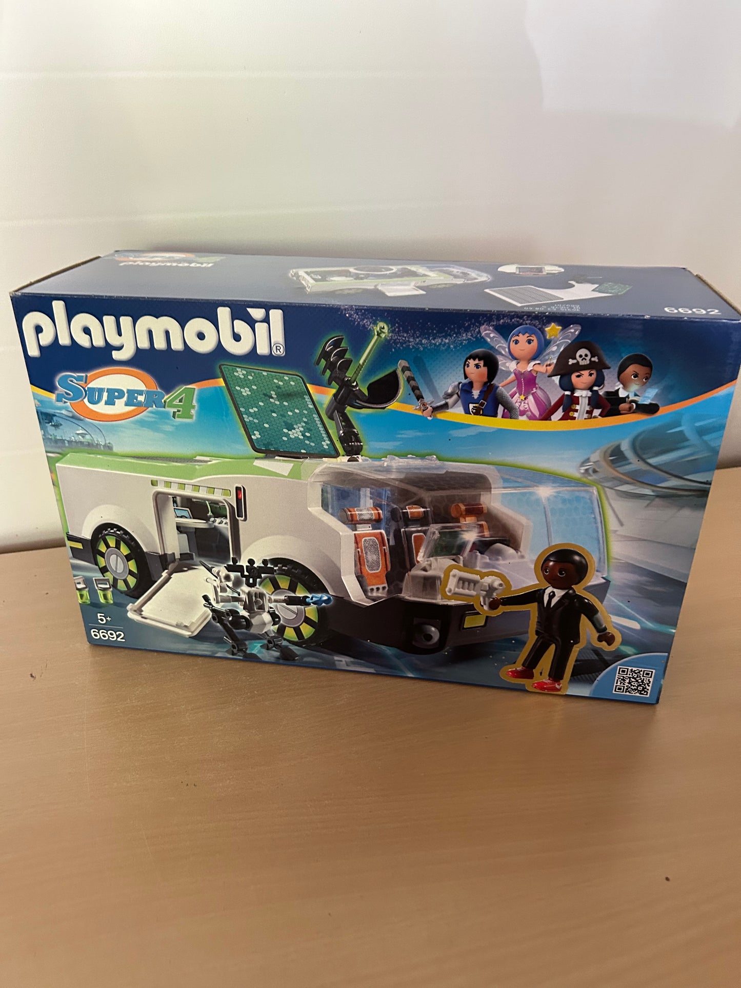 Playmobil 6692 Auto Techno Chamäleon Agent Gene Figur Zubehör Agenten NEU OVP