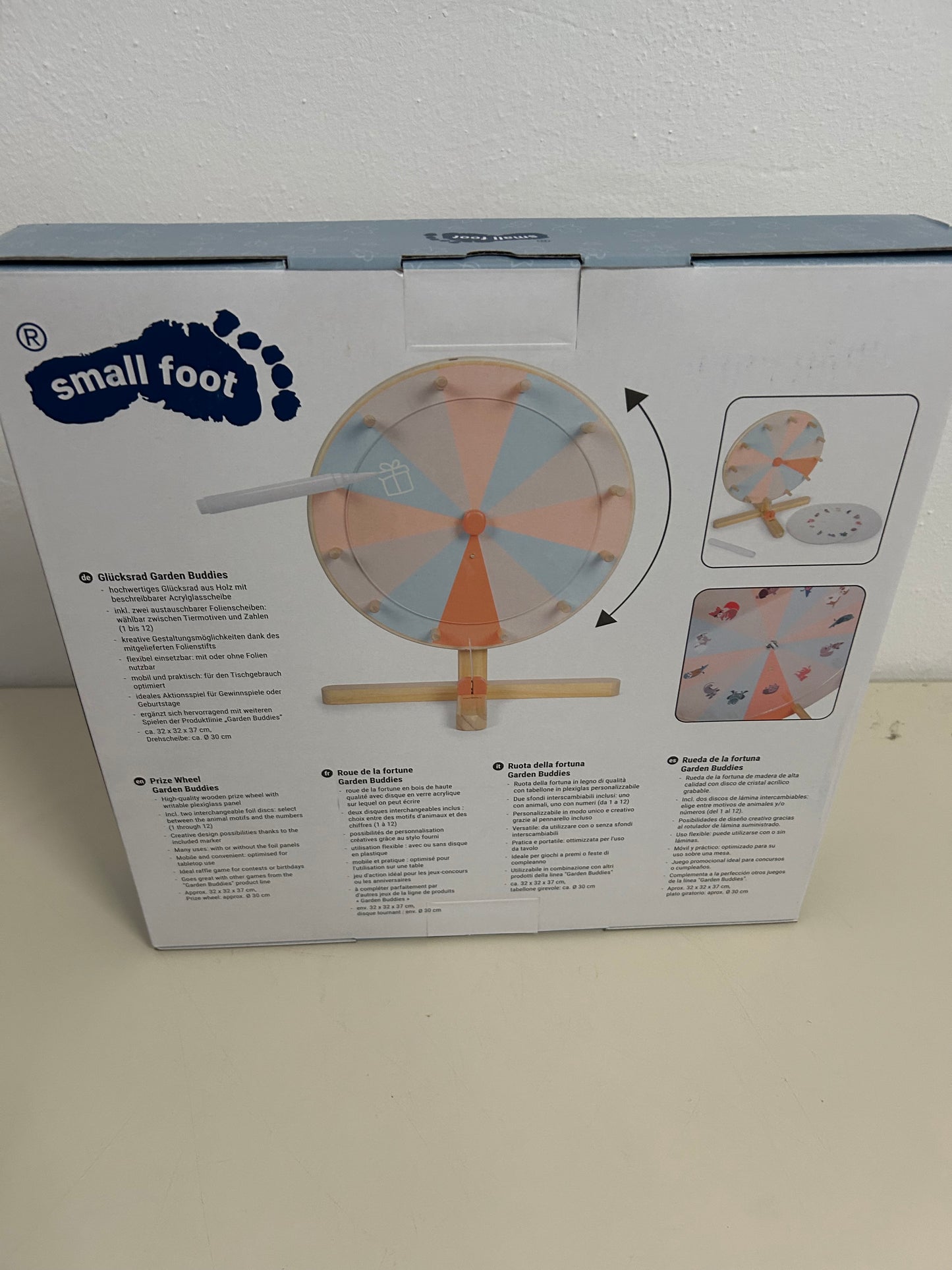 Small Foot - Glücksrad „Garden Buddies“