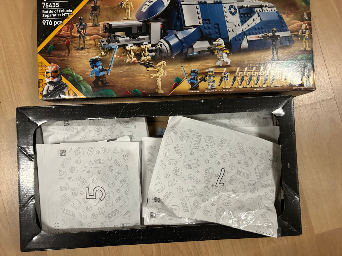 Lego Star Wars 75435 MTT der Separatisten in der Schlacht von Felucia