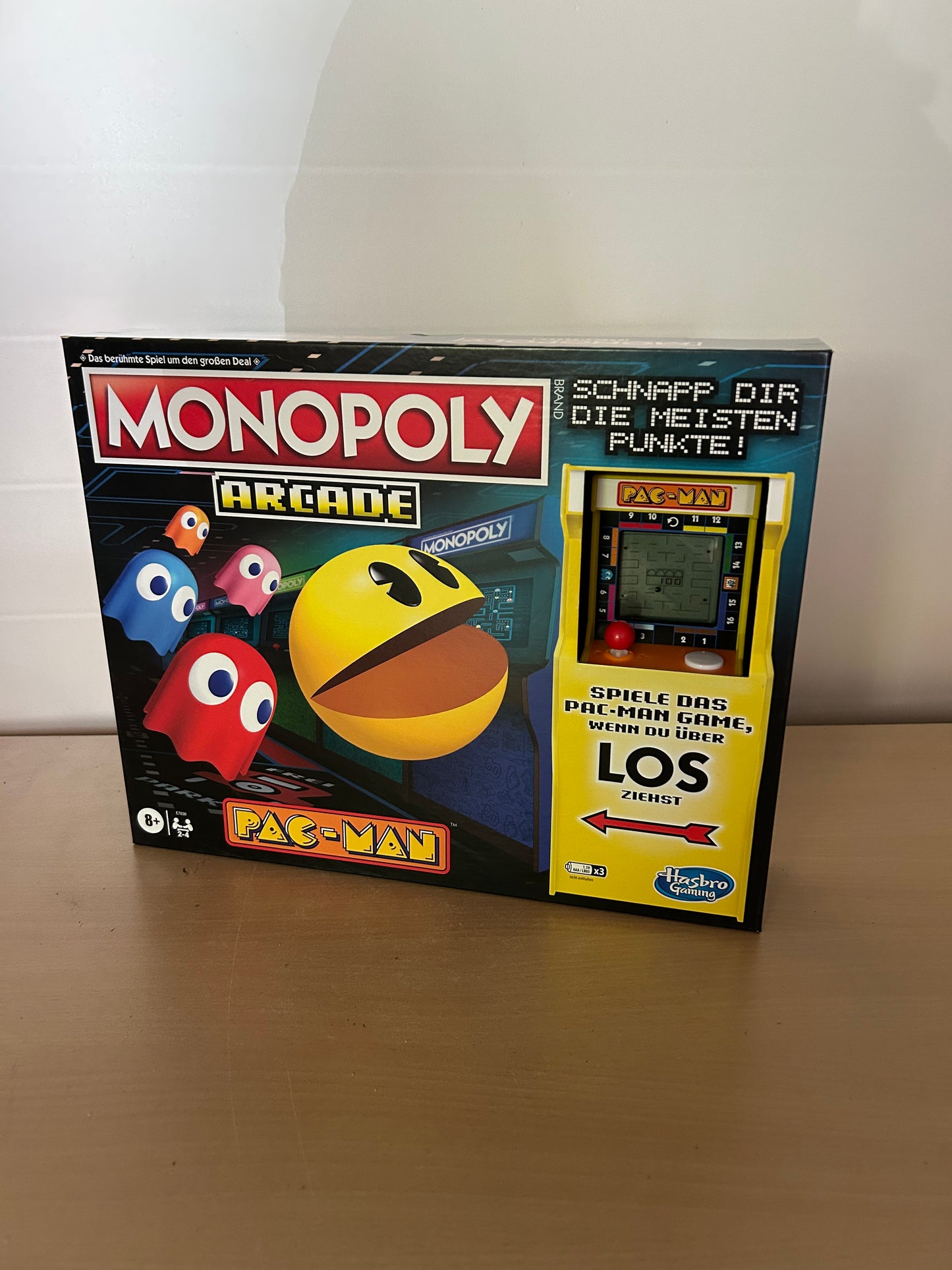 Hasbro Monopoly Arcade Pac-Man Pacman Gesellschaftsspiel NEU OVP
