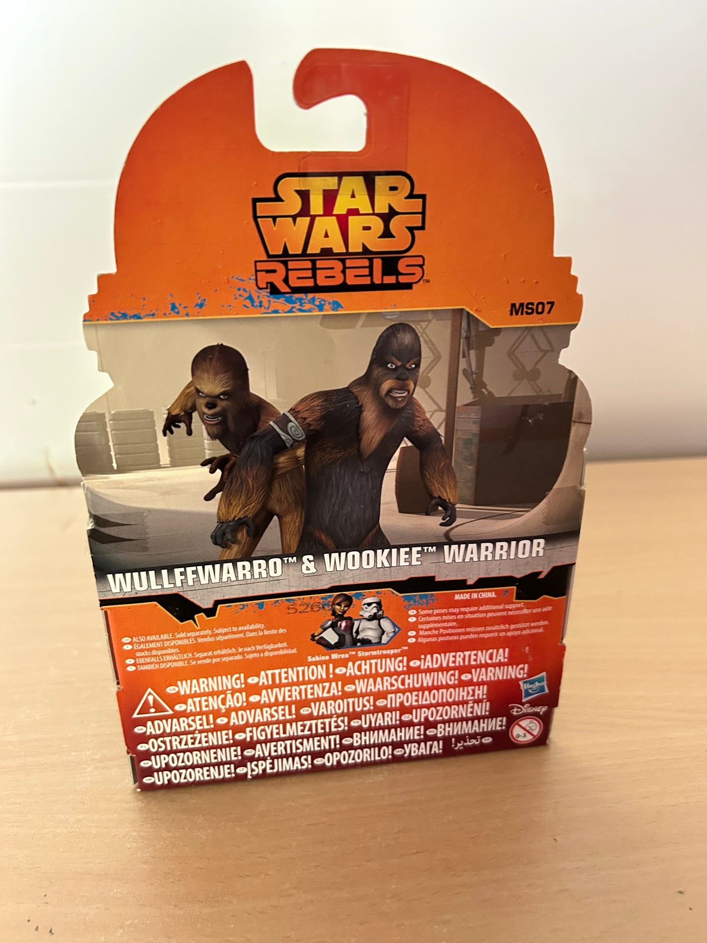 Hasbro - Star Wars rebel - Willffwarro Wookie Warrio 2er Set MS07 NEU