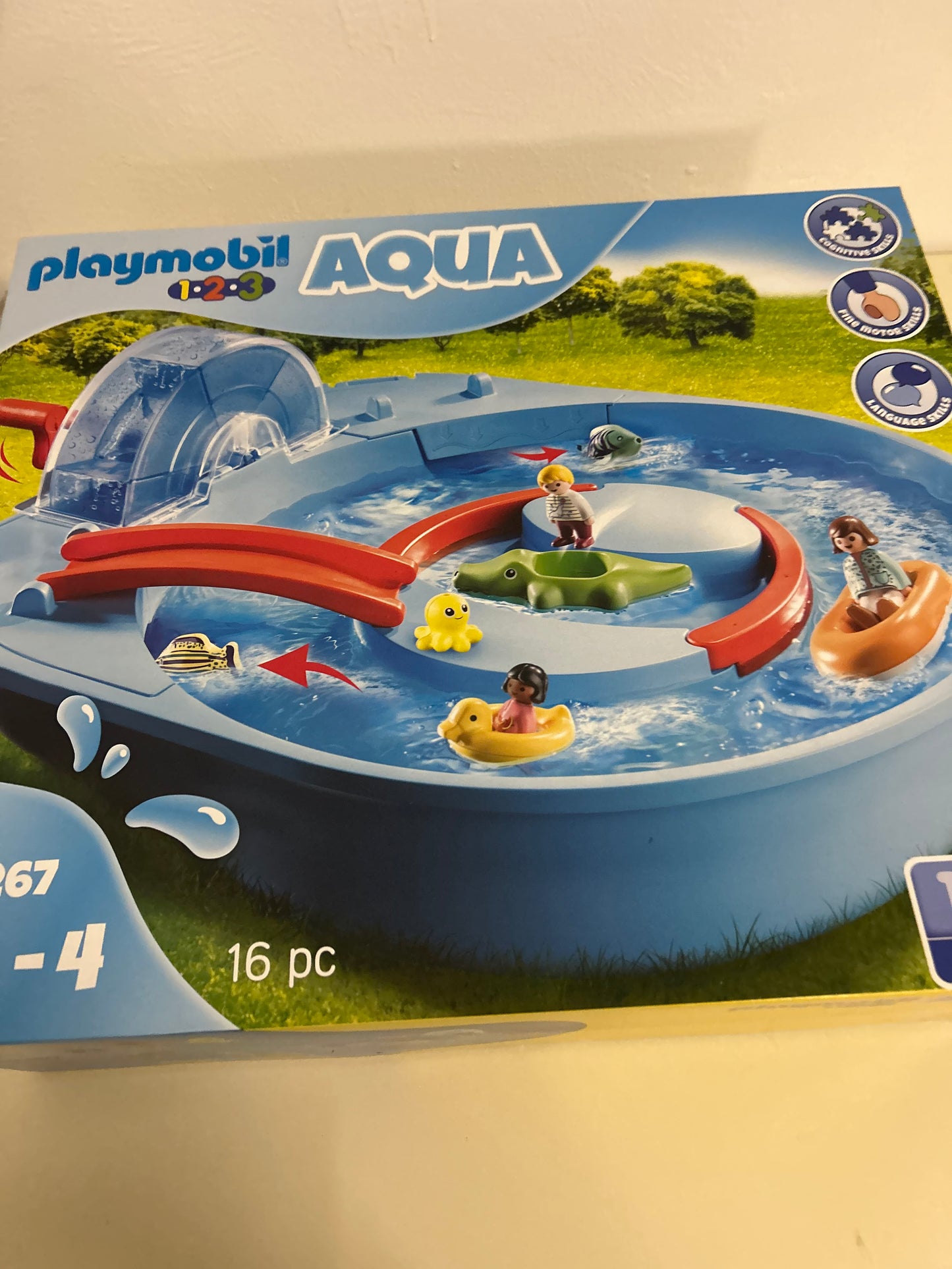 PLAYMOBIL® 70267 - 1•2•3 Aqua - Fröhliche Wasserbahn