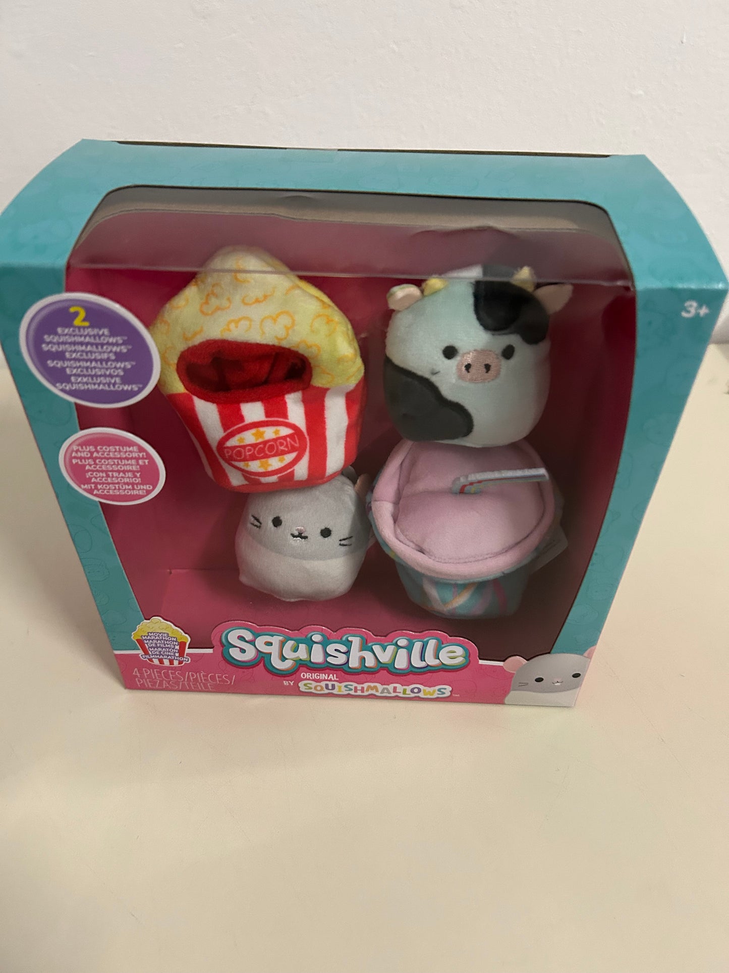 Mini Squishmallow set 3 4er set