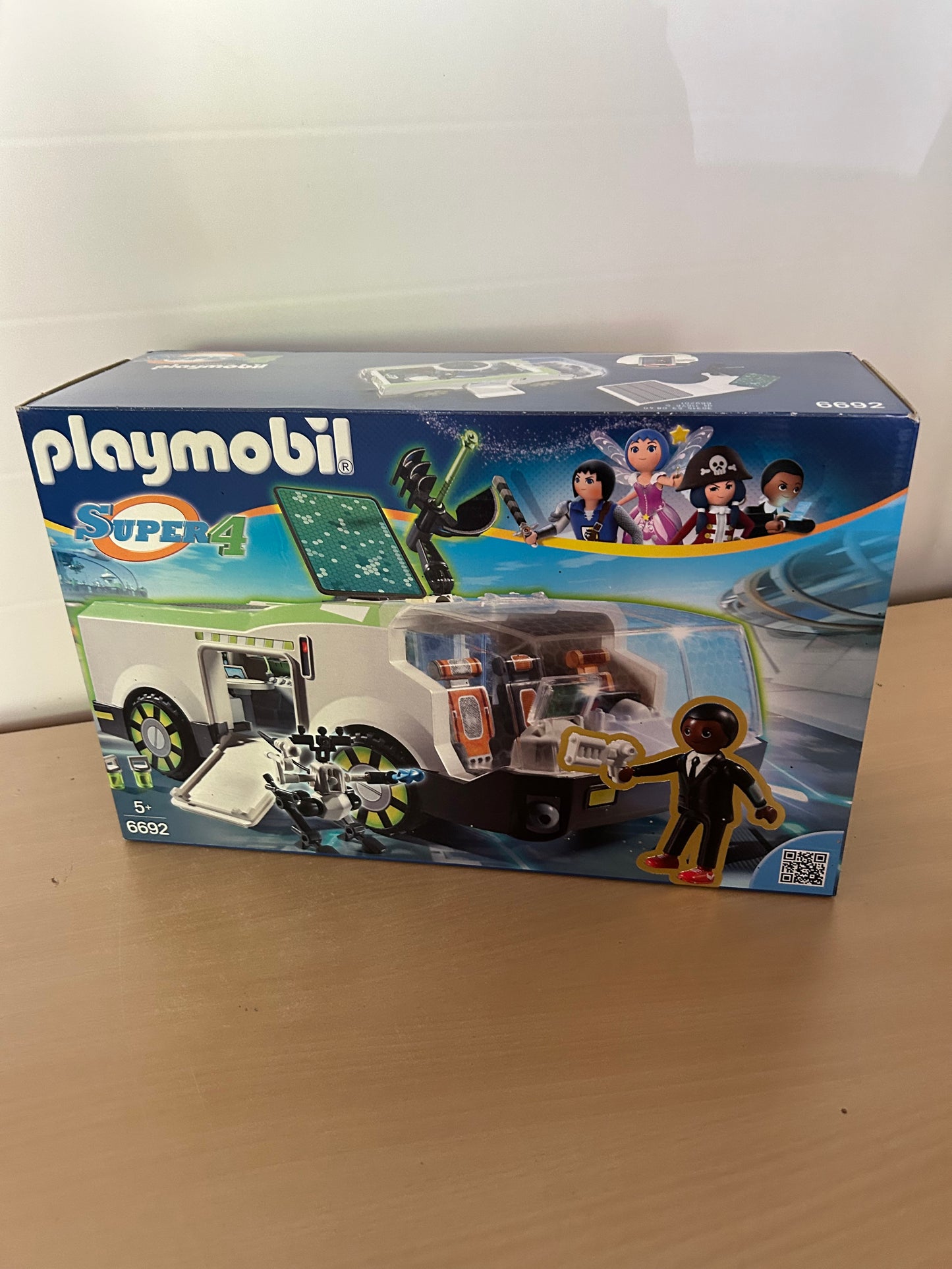 Playmobil 6692 Auto Techno Chamäleon Agent Gene Figur Zubehör Agenten NEU OVP