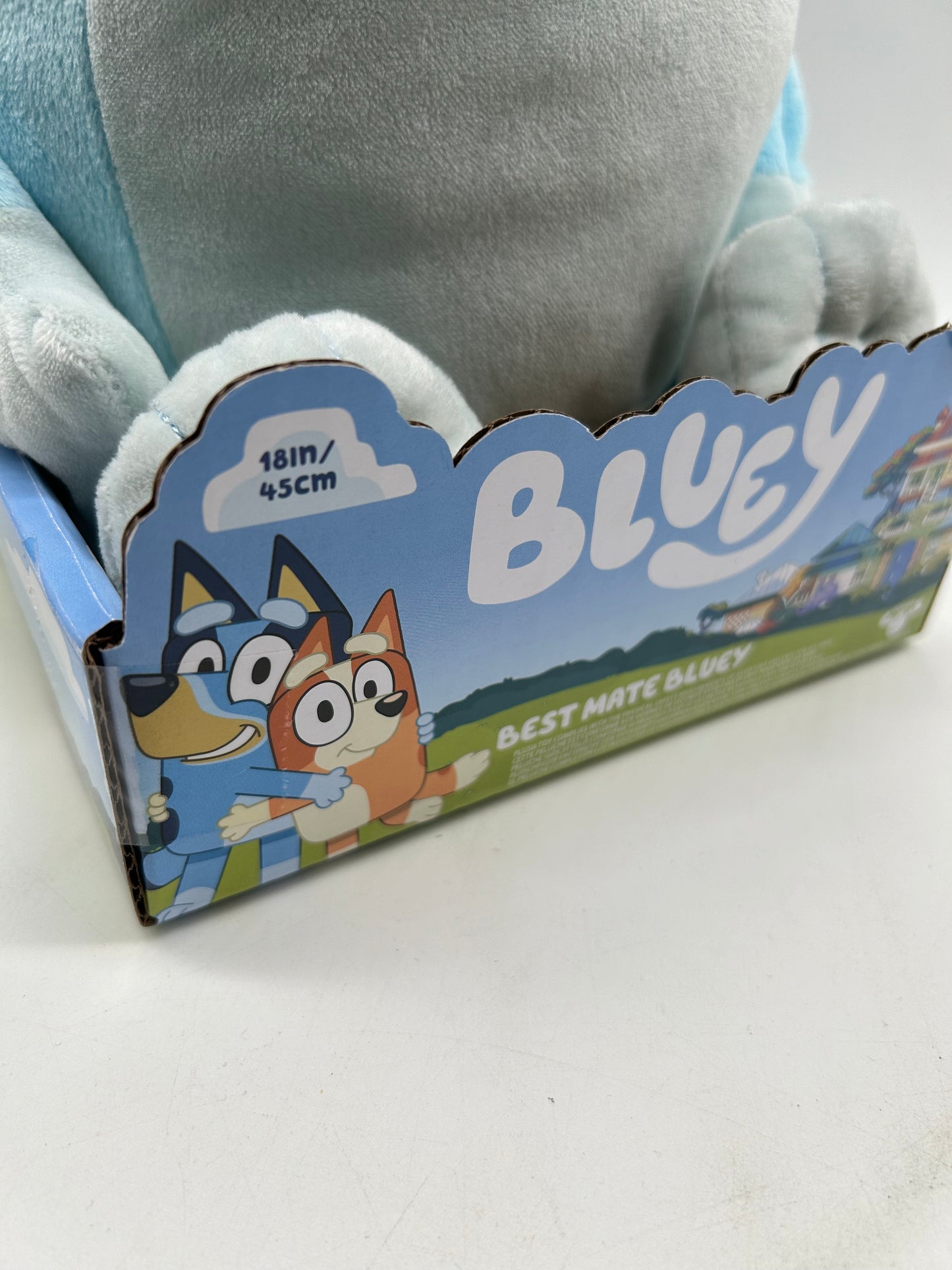 BLUEY Jumbo-Bluey-Plüschfigur, 45 cm, Kuschelweich, Ab 3+