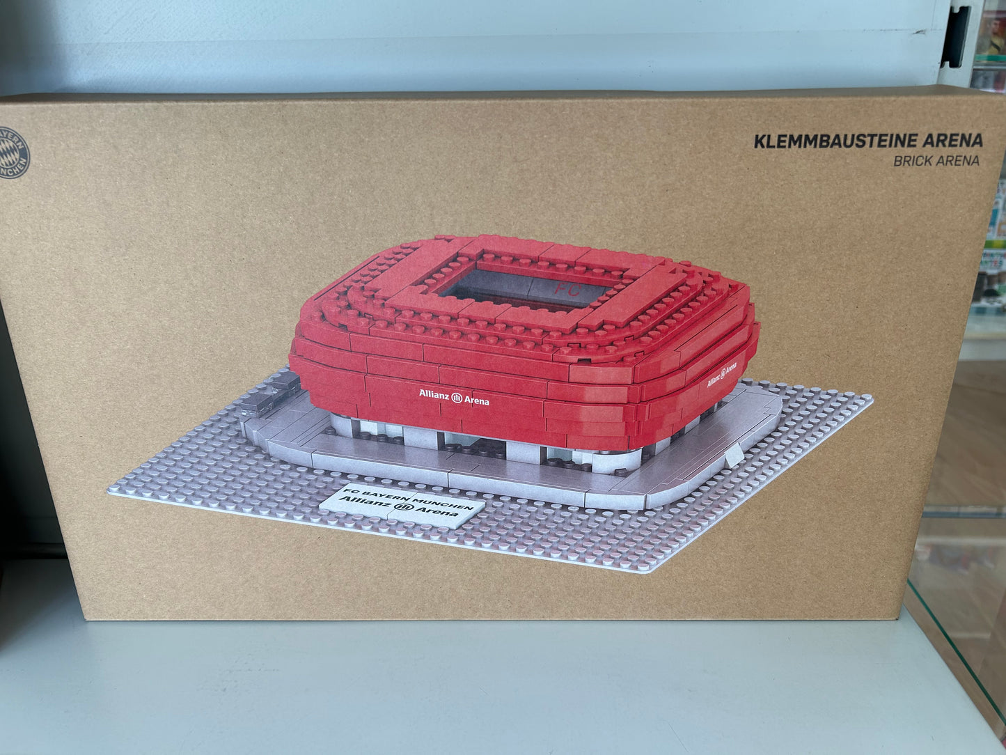 FC Bayern Klemmbausteine Allianz Arena Klein