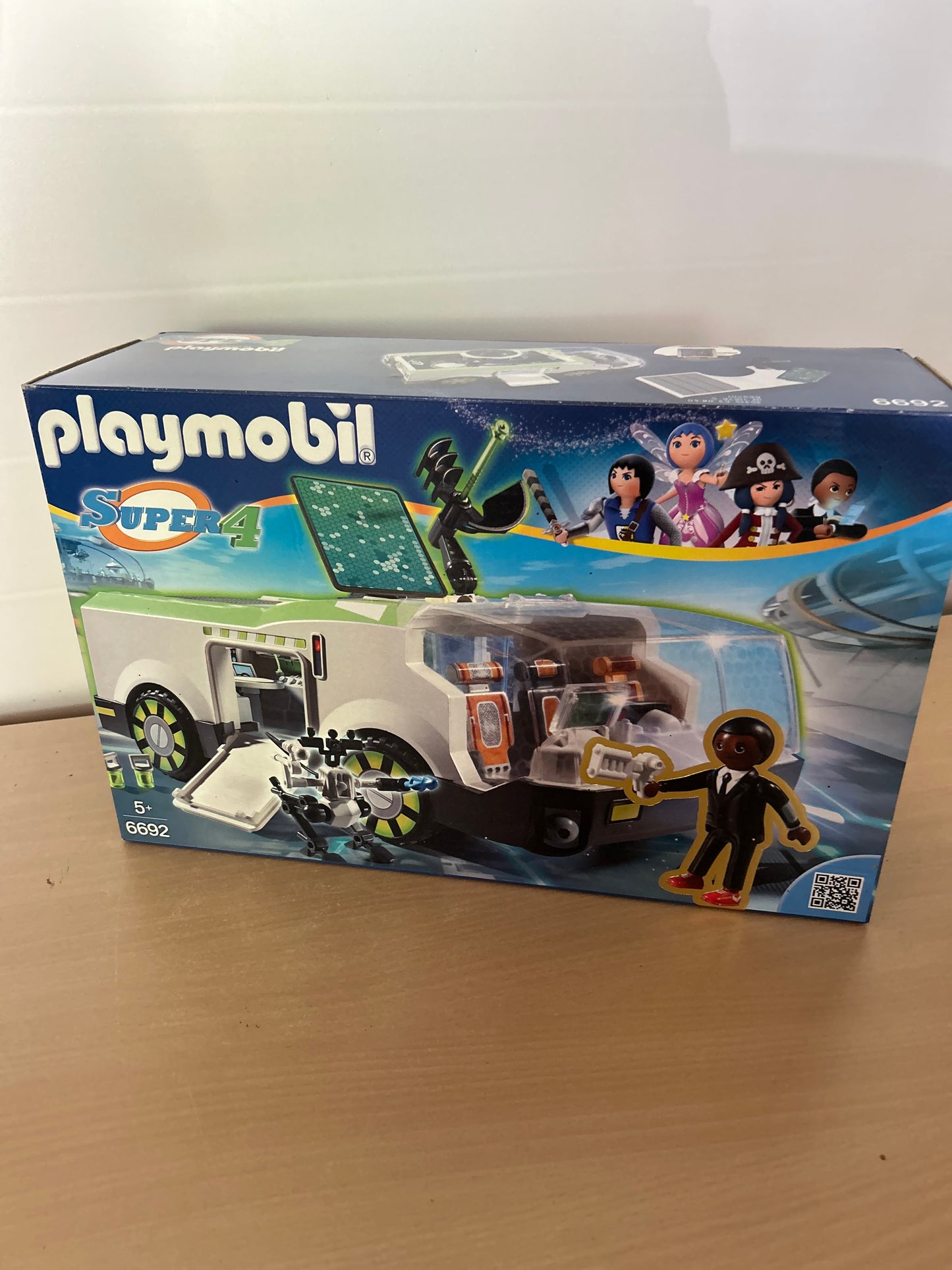 Playmobil 6692 Auto Techno Chamäleon Agent Gene Figur Zubehör Agenten NEU OVP