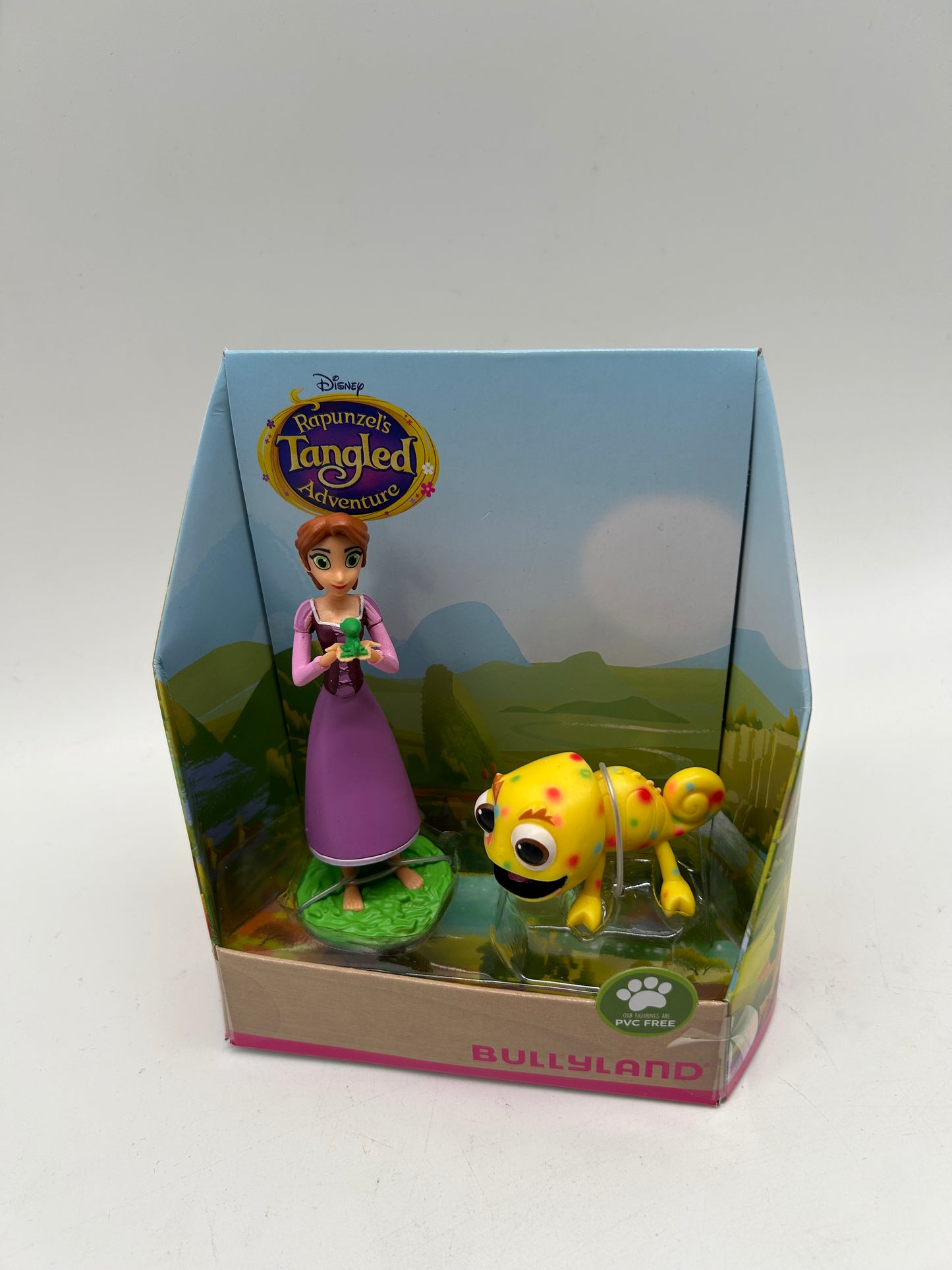 Bullyland Disney Rapunzle - Pascal 10 cm und 3,5 cm Groß NEU