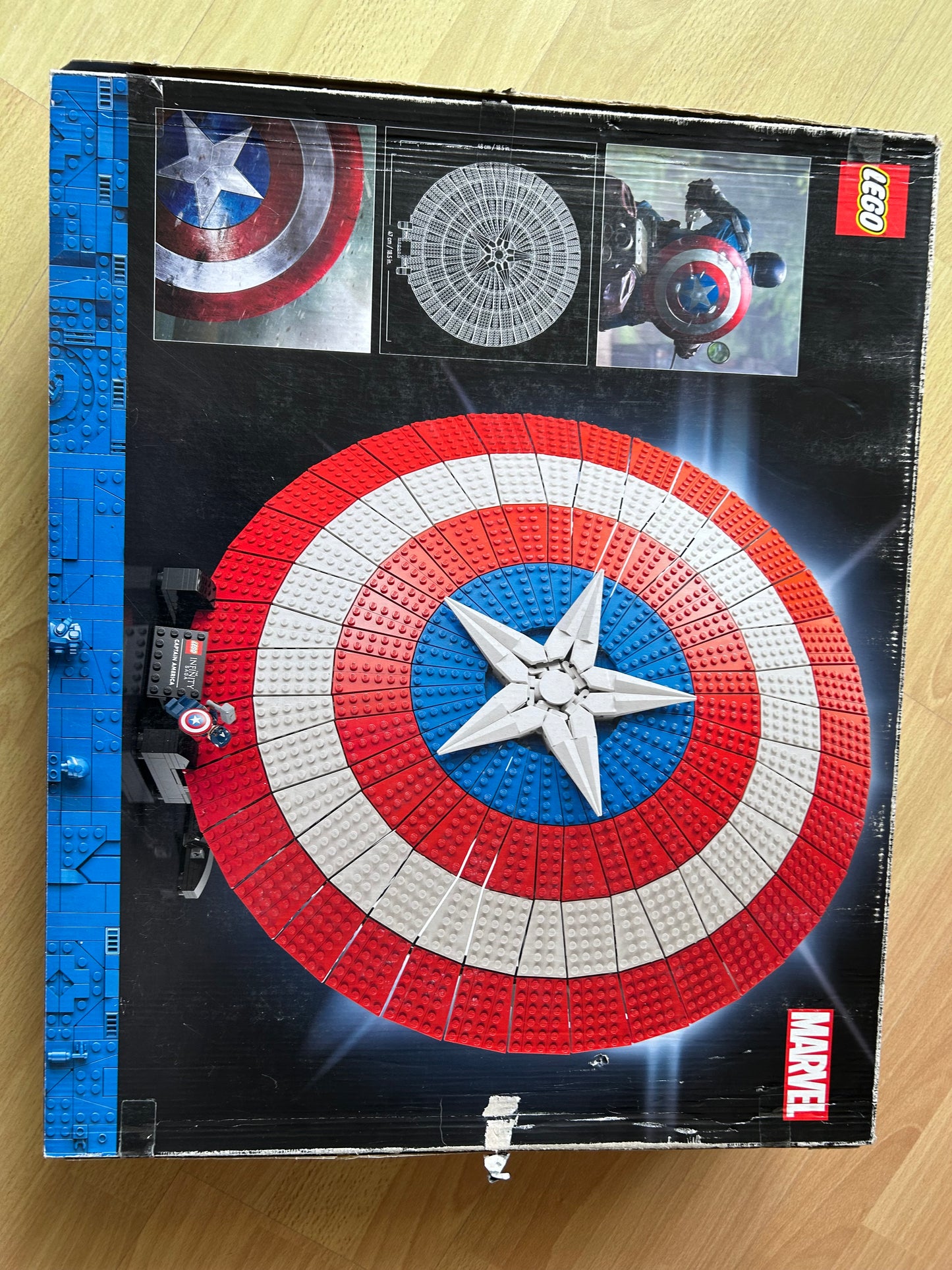Lego Marvel Captain Americas Schild 76262
