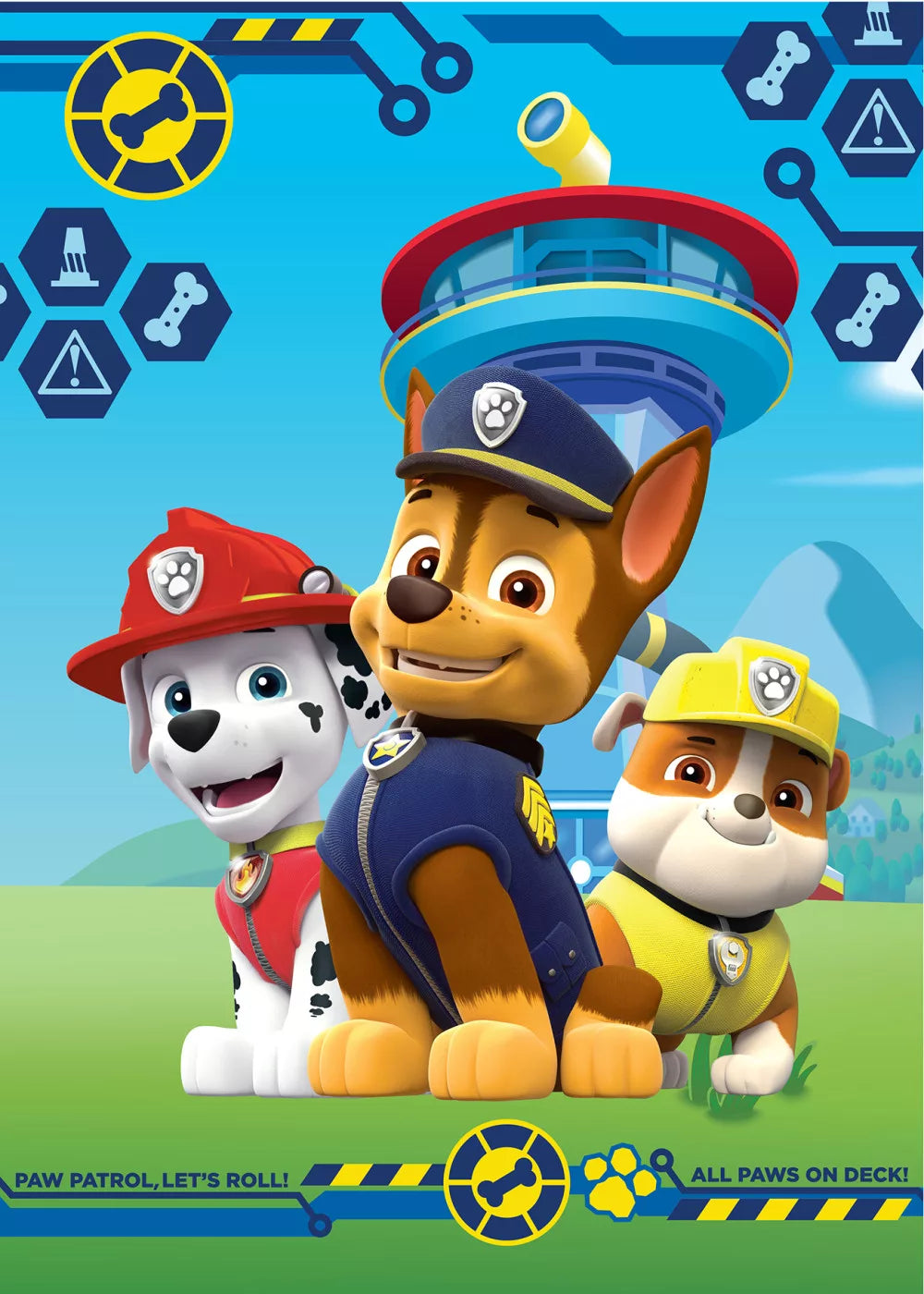 Paw Patrol Polardecke 100 x 140