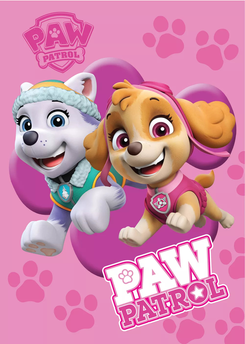 Paw Patrol Polardecke 100 x 140