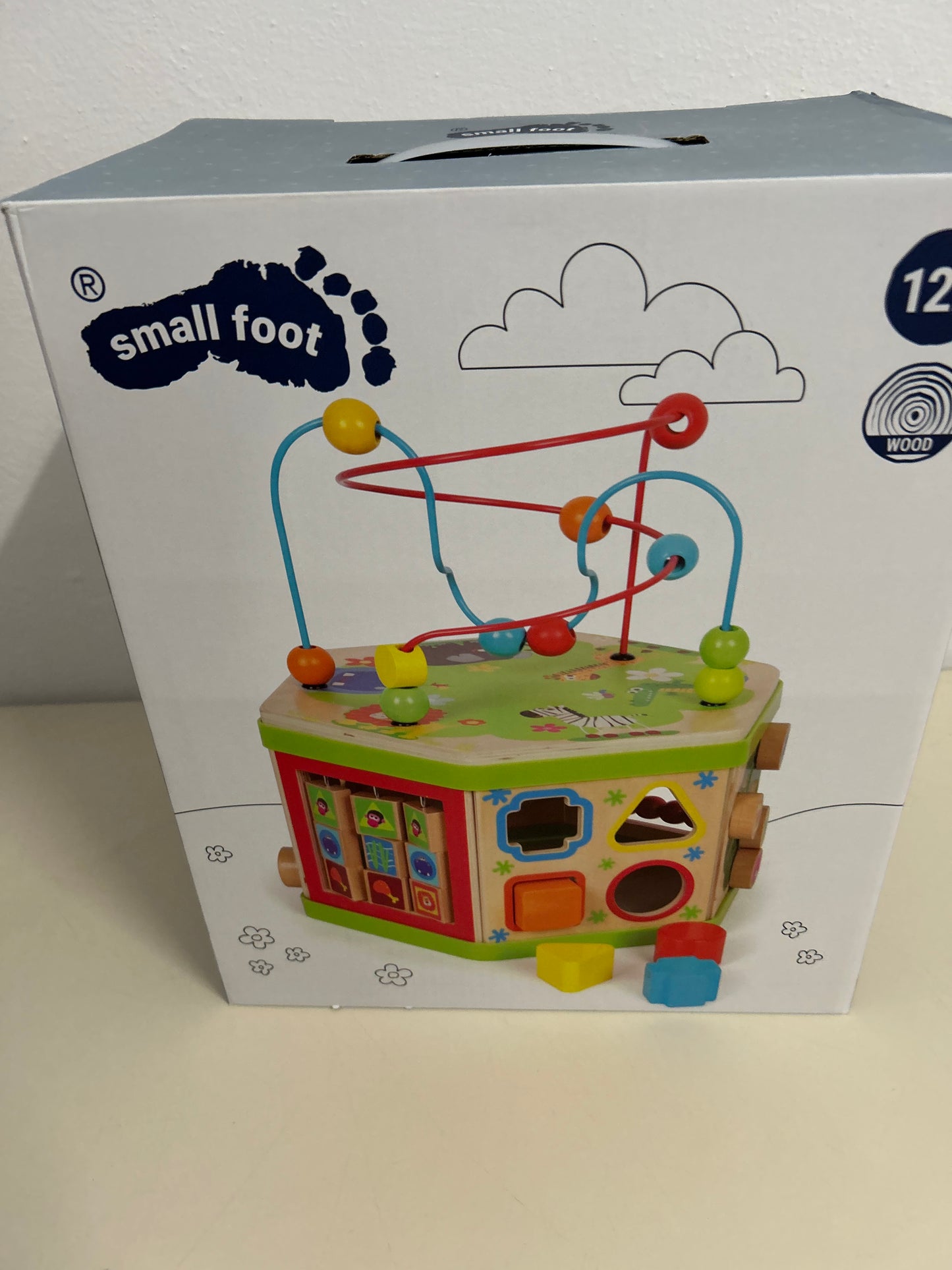 Small Foot - Motorikwürfel Tier-Safari