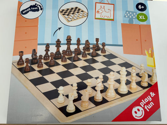 Small Foot- Schach und Dame XL
