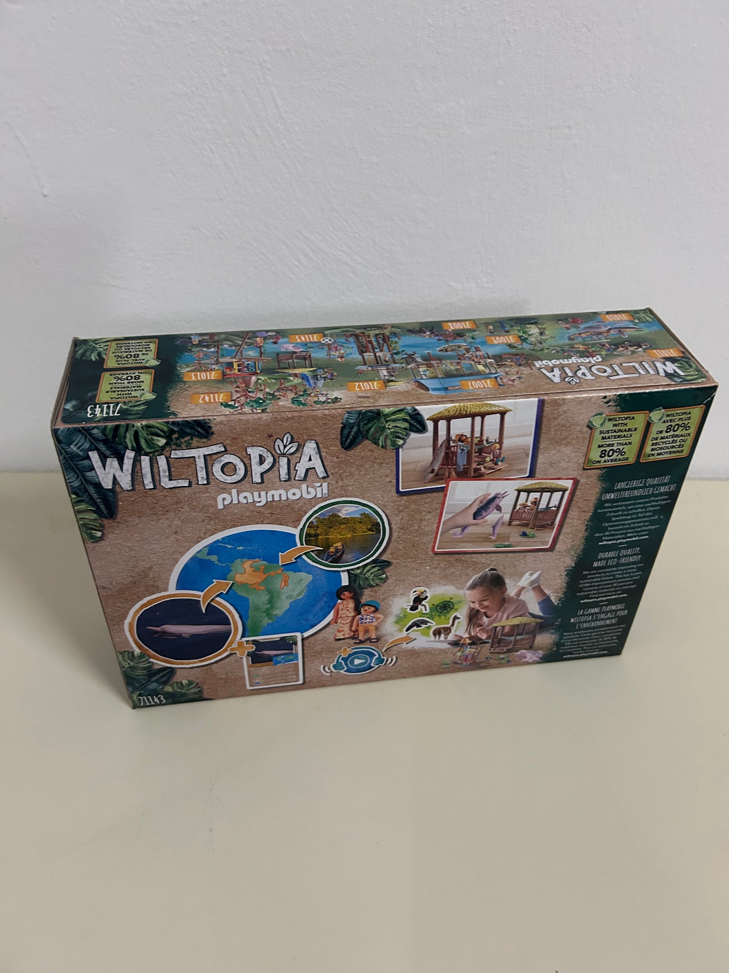 PLAYMOBIL Wiltopia 71143 – Paddeltour mit Flussdelfinen – Neu & OVP