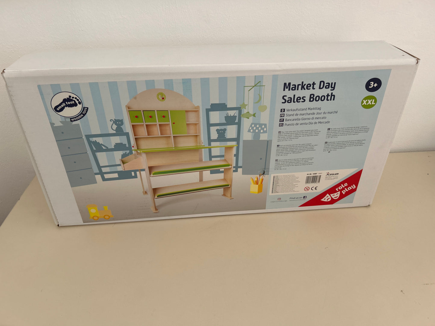 Verkaufsstand Markttag, Marktstand, Kinder-Kaufladen, Kaufmannsladen