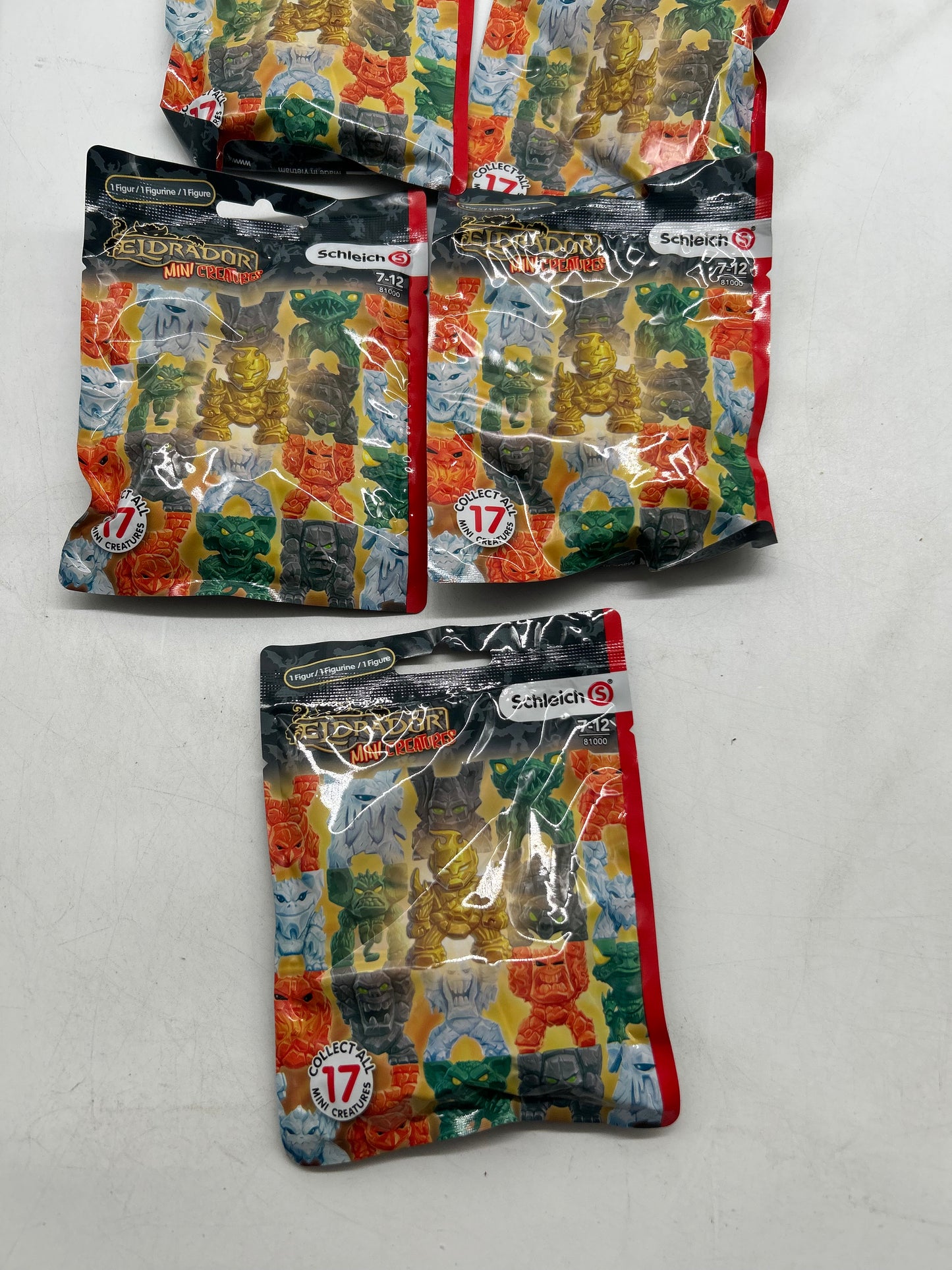 5x SCHLEICH Eldrador 81000 Mini CREATURES Pack Serie 1 - Neu