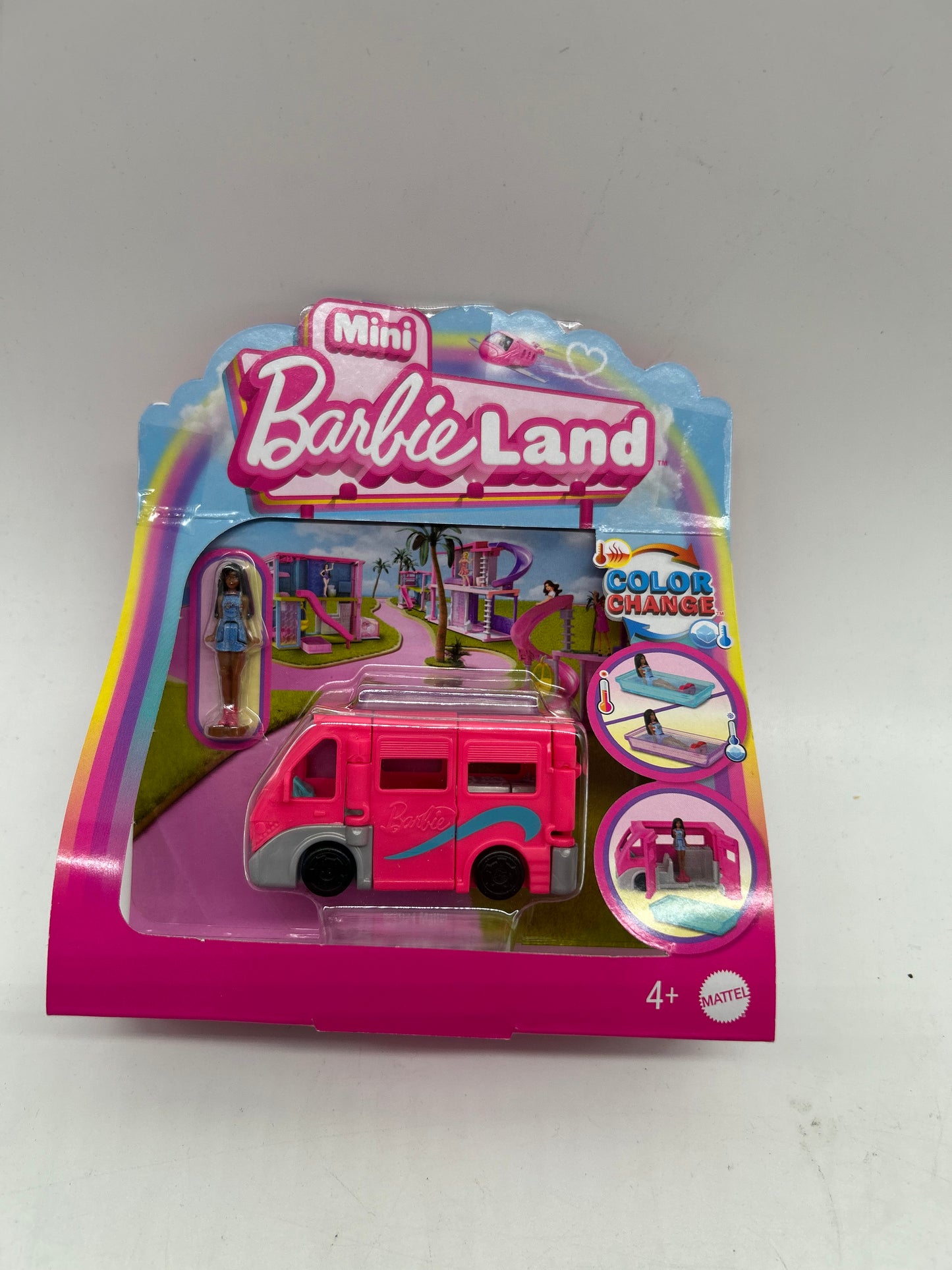 BARBIE Mini Barbie Land - Camper Auto Rot - NEU OVP Barbieland