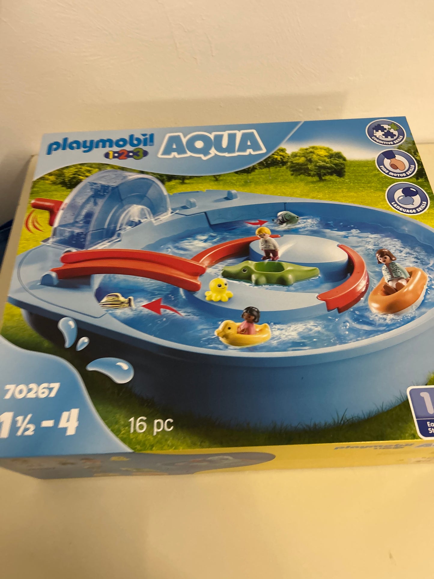 PLAYMOBIL® 70267 - 1•2•3 Aqua - Fröhliche Wasserbahn