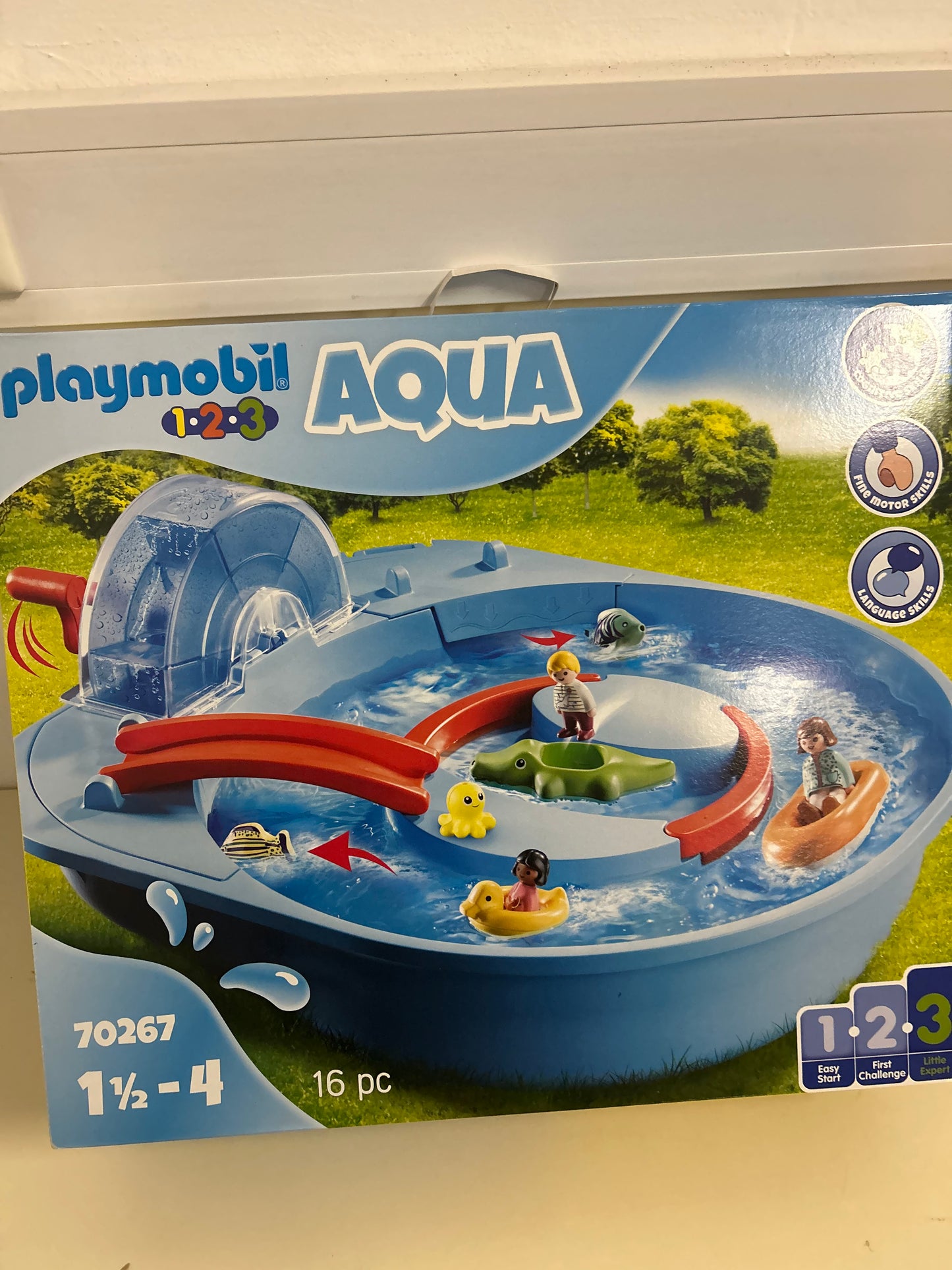 PLAYMOBIL® 70267 - 1•2•3 Aqua - Fröhliche Wasserbahn