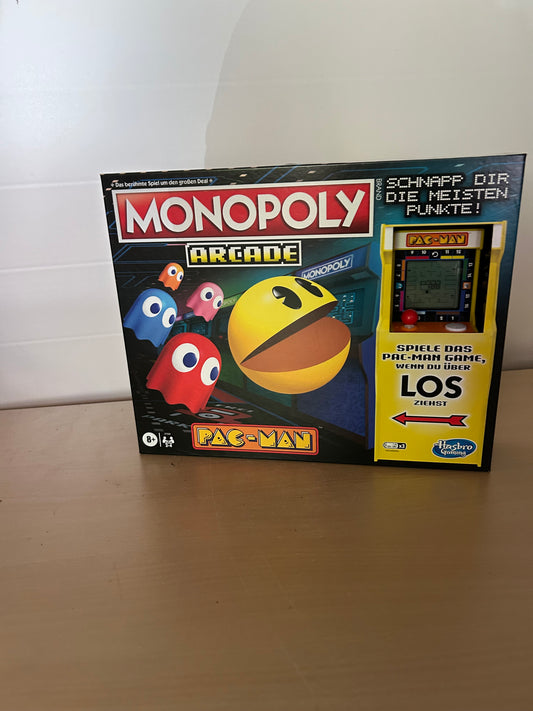 Hasbro Monopoly Arcade Pac-Man Pacman Gesellschaftsspiel NEU OVP