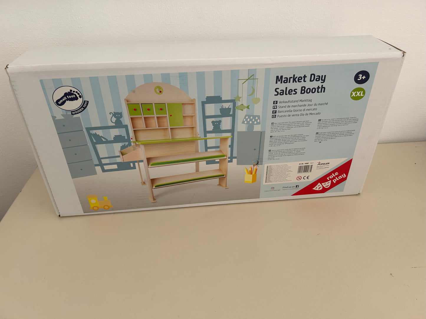 Verkaufsstand Markttag, Marktstand, Kinder-Kaufladen, Kaufmannsladen