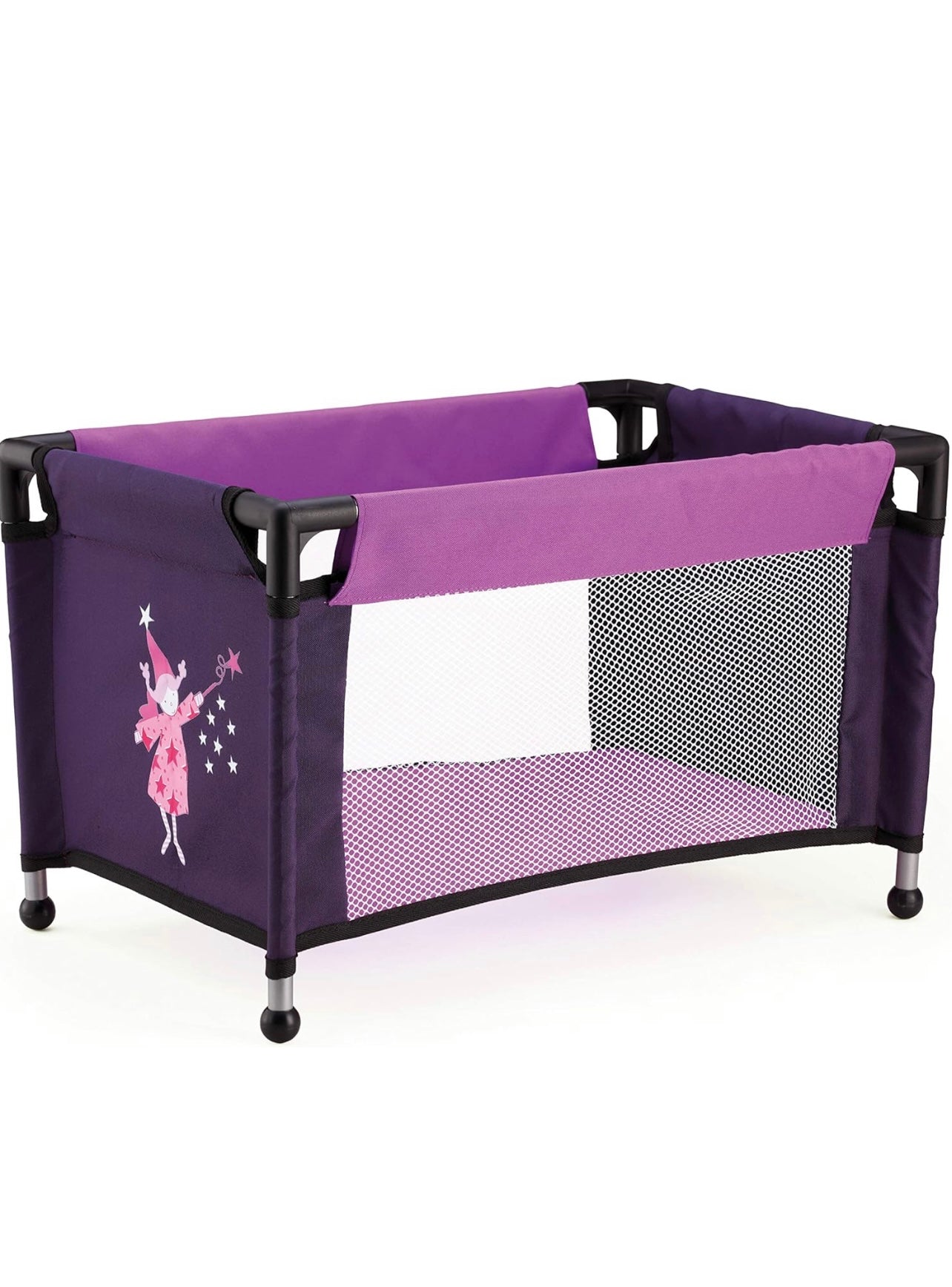 Bayer Design Kombi Puppenwagen Grande Megaset mit Reisebett und Zubehör Fee