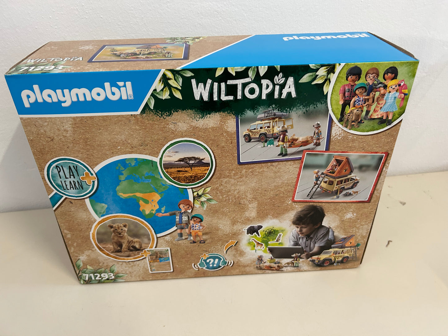 PLAYMOBIL 71293 Wiltopia Geländewagen Löwen Tierverarztung in der Savanna
