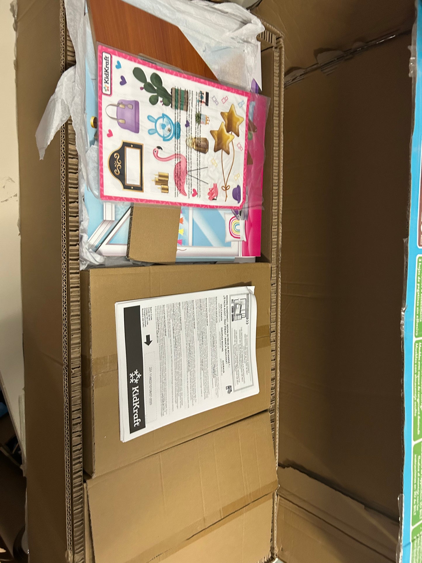 KidKraft Treehouse Retreat Puppenhaus aus Holz mit Möbeln und Zubehör für 30 cm