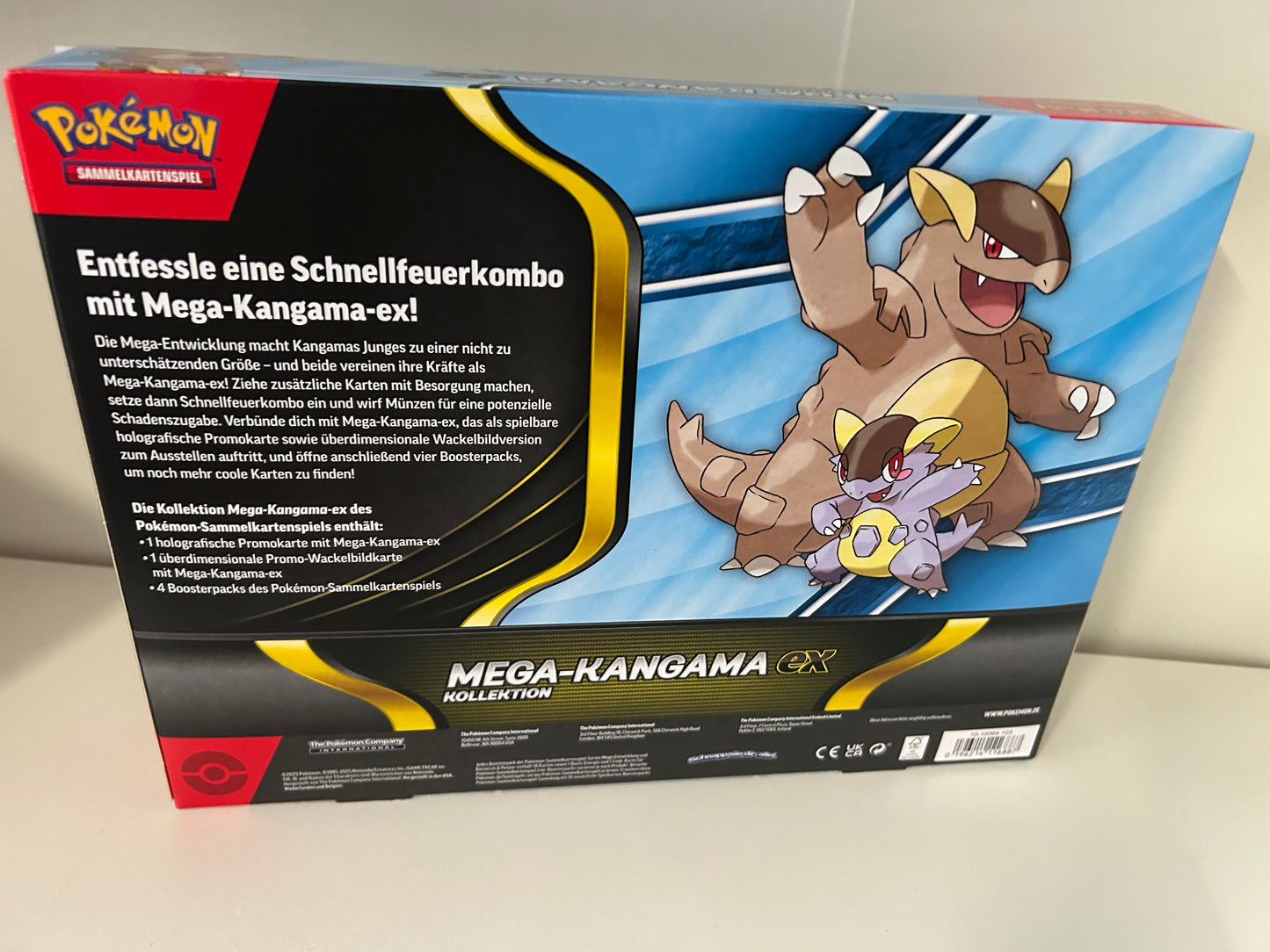 Pokémon - Mega-Kangama-EX Kollektion (NEU / OVP) Mega-Entwicklung