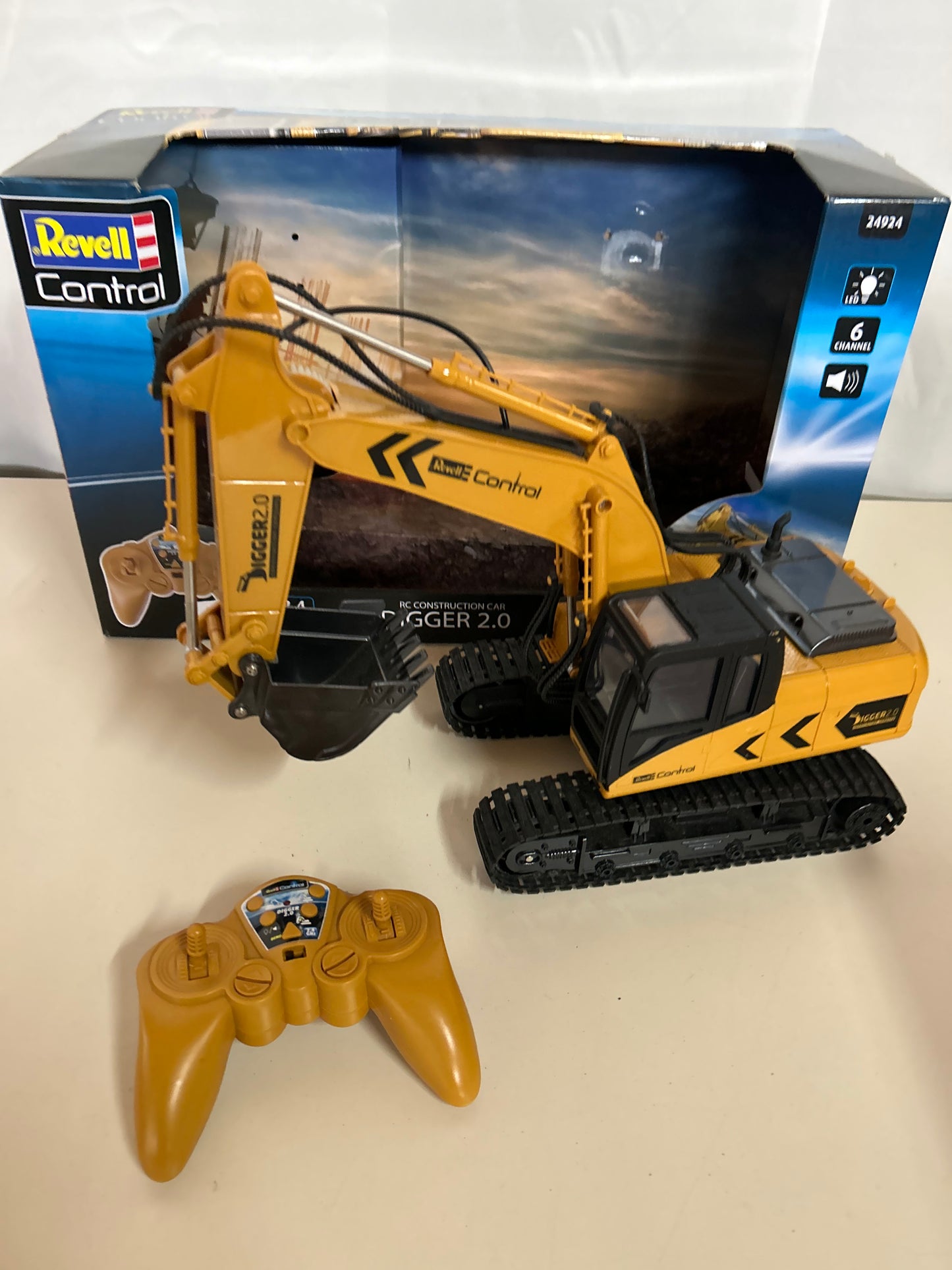 Revell Control Digger 2.0 Rc Bagger 1:16 RTR Baufahrzeug Metallschaufel