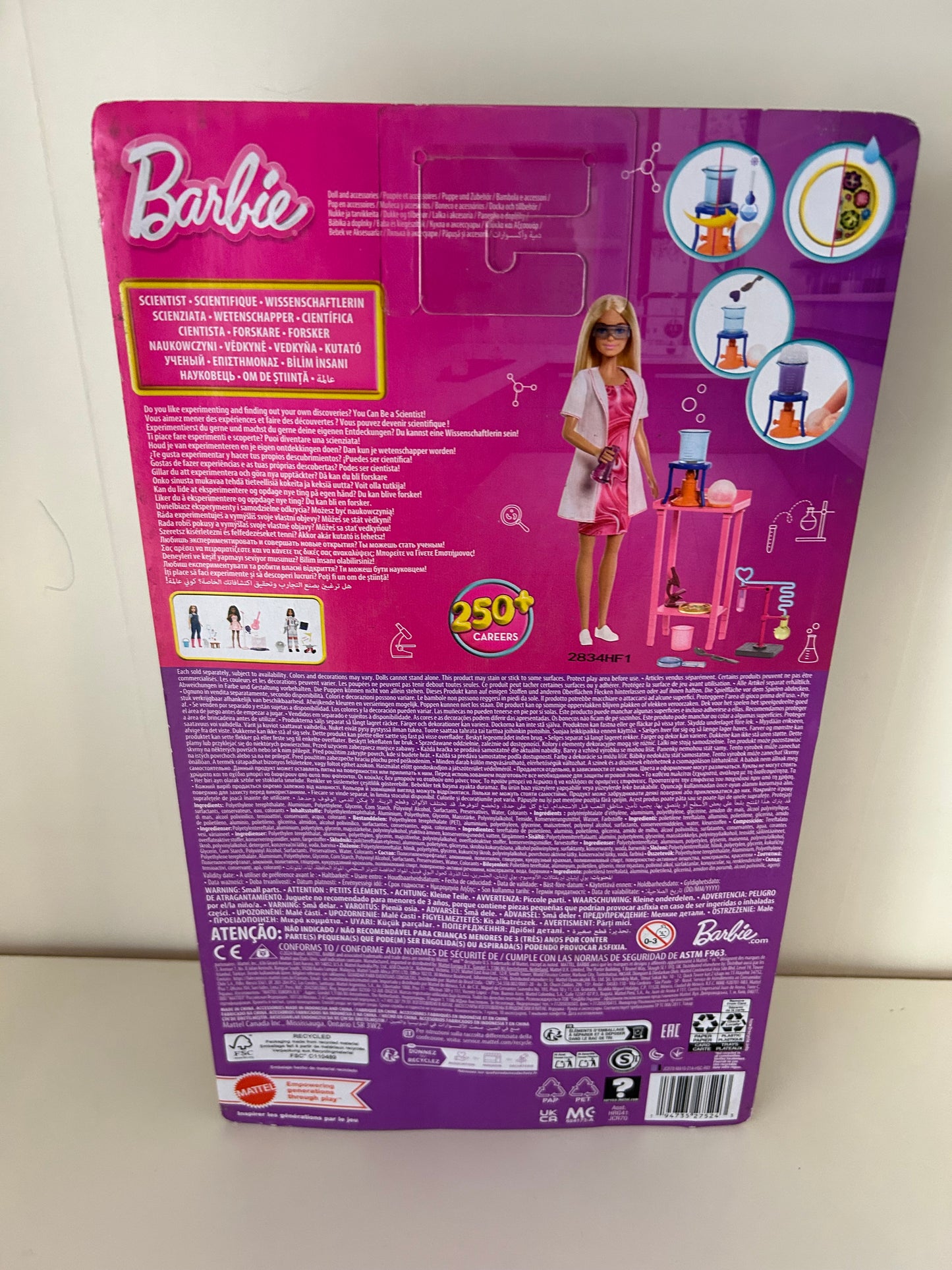 MATTEL® JCR70 Barbie Deluxe Karriere: Wissenschaftlerin, NEU & OVP