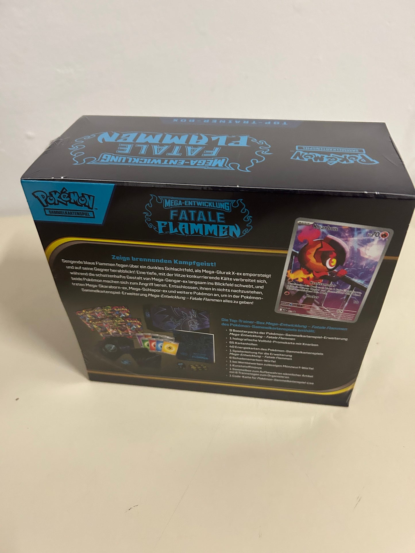 Pokemon Top Trainer Box Mega Entwicklung Fatale Flamme