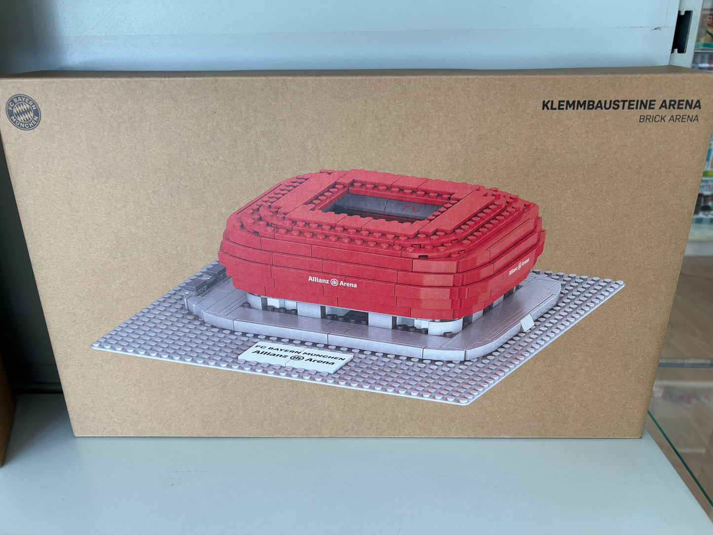 FC Bayern Klemmbausteine Allianz Arena Klein