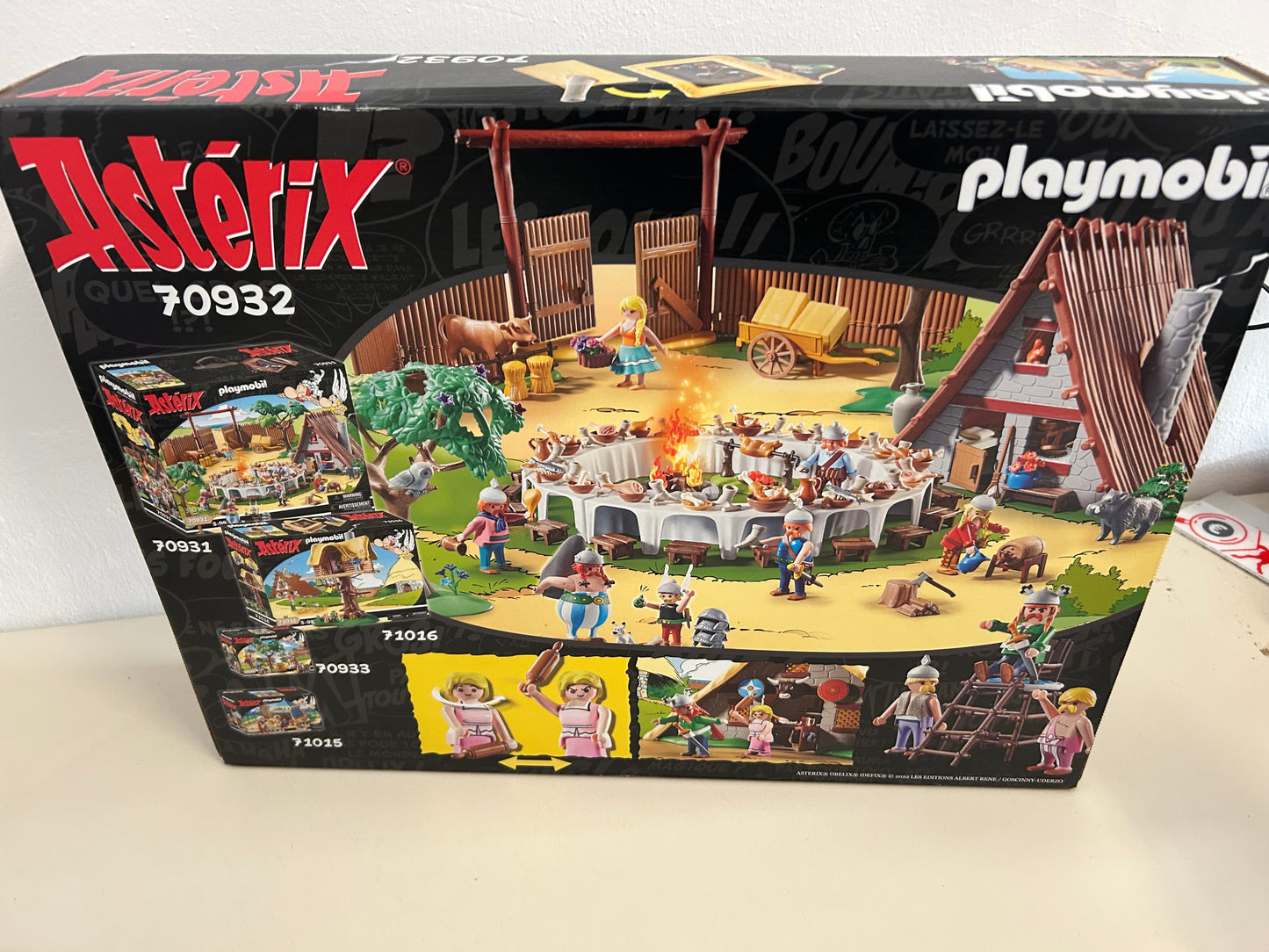 PLAYMOBIL Asterix 70932 Hütte des Majestix